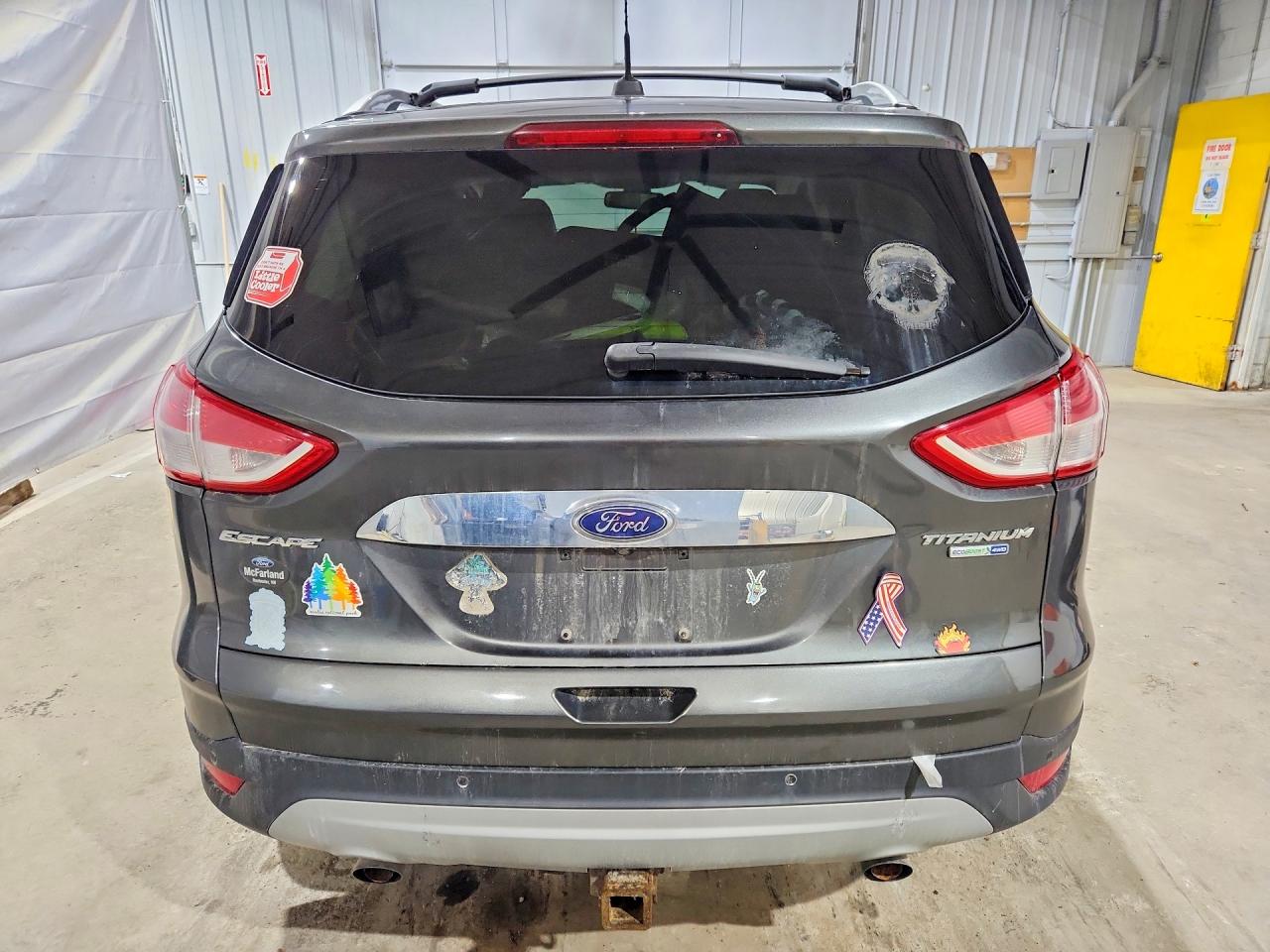 2015 Ford Escape Titanium Gray vin: 1FMCU9J95FUA96966
