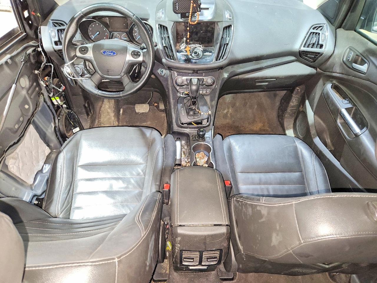 2015 Ford Escape Titanium Gray vin: 1FMCU9J95FUA96966