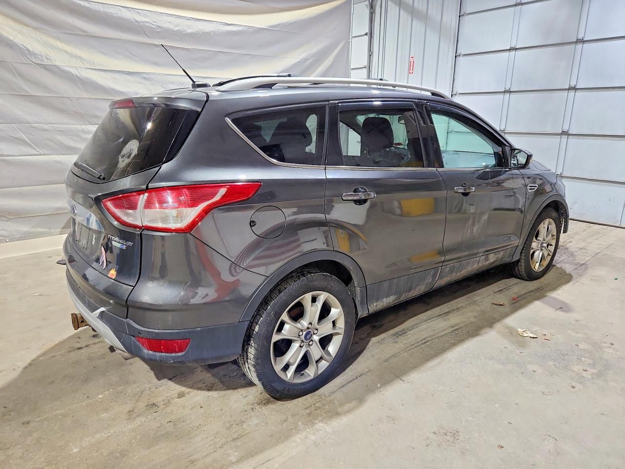 2015 Ford Escape Titanium Gray vin: 1FMCU9J95FUA96966