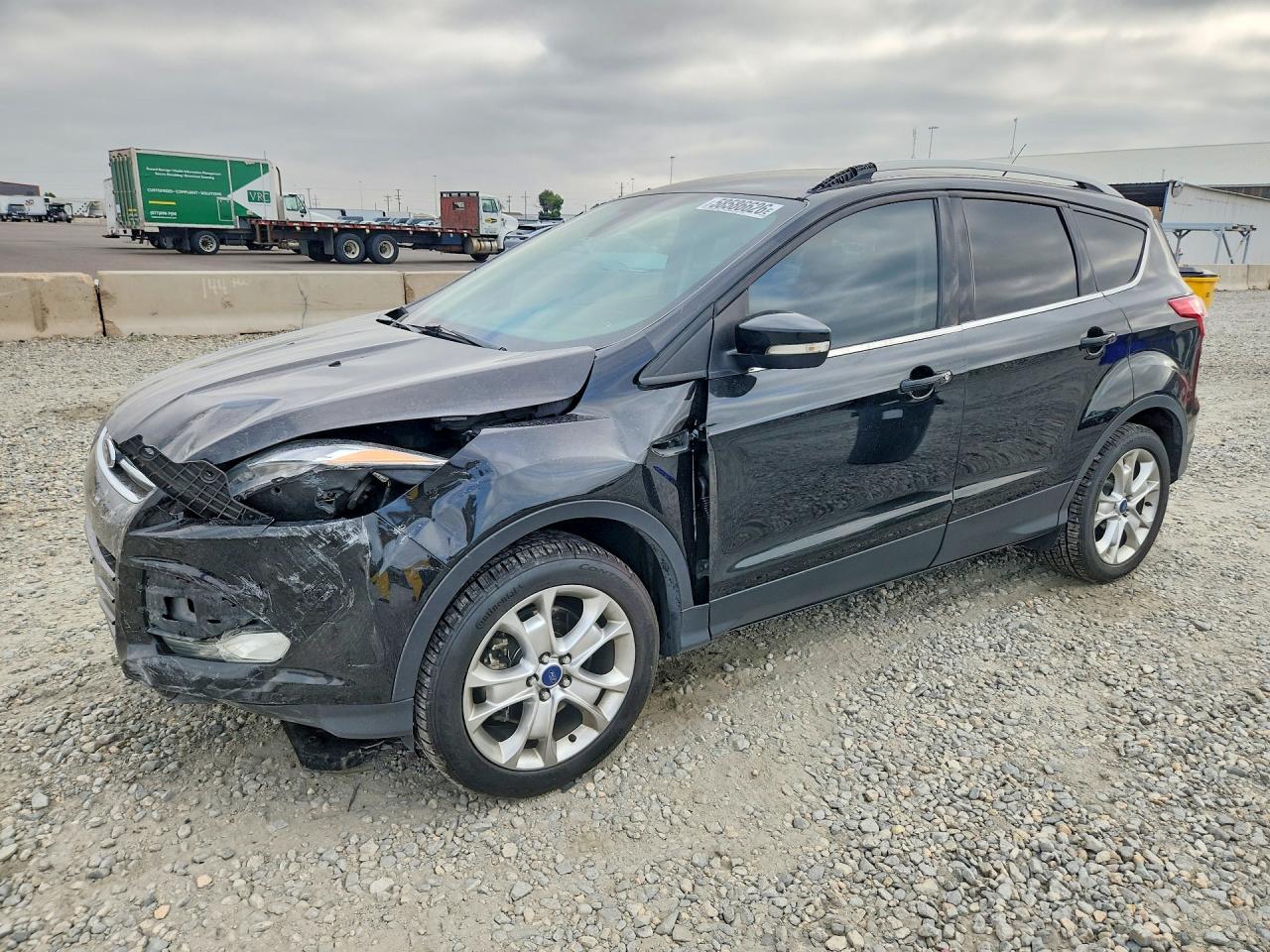 2015 Ford Escape Titanium Black vin: 1FMCU9J95FUB30372