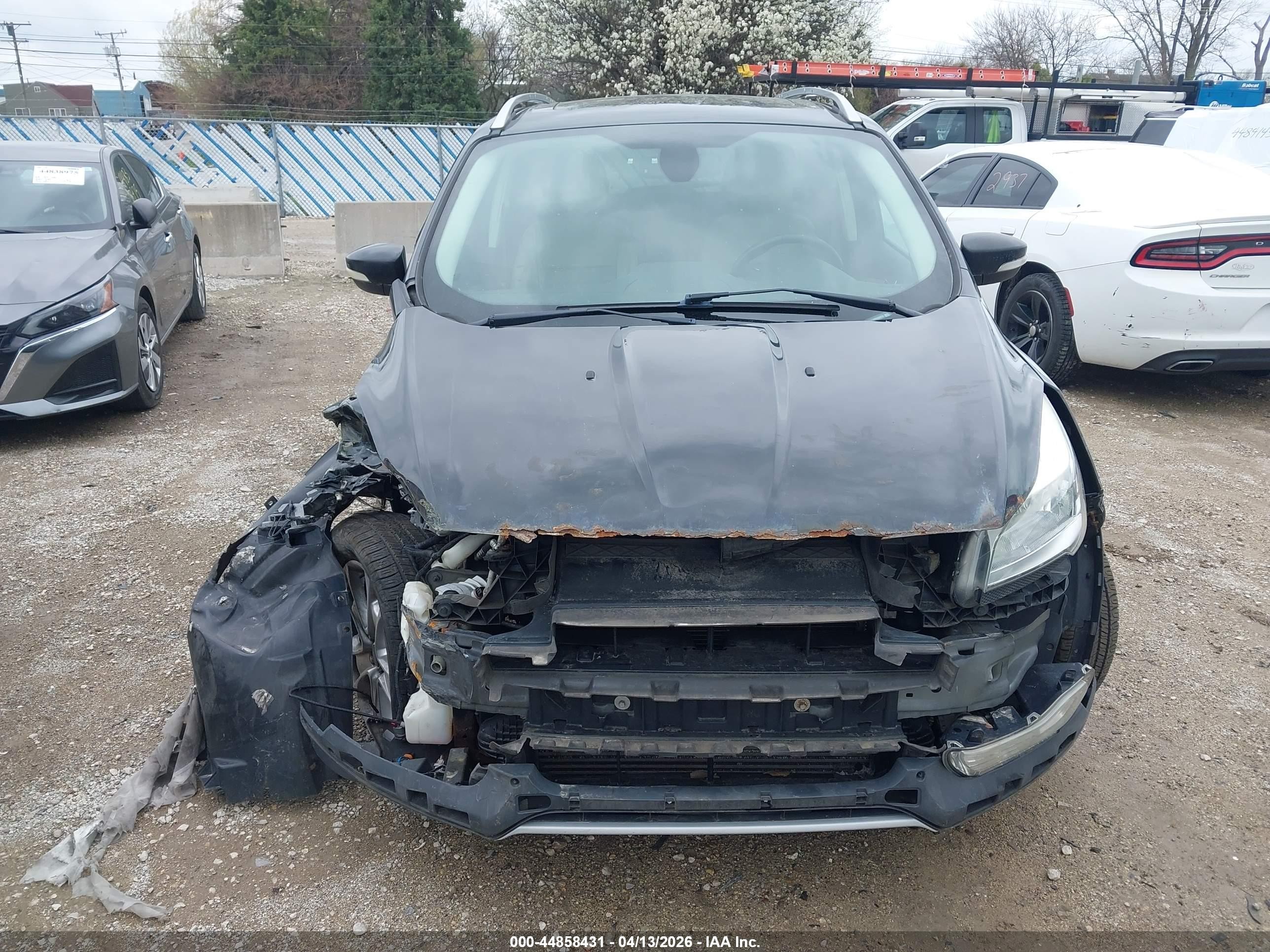 2015 Ford Escape Titanium Black vin: 1FMCU9J95FUB69575