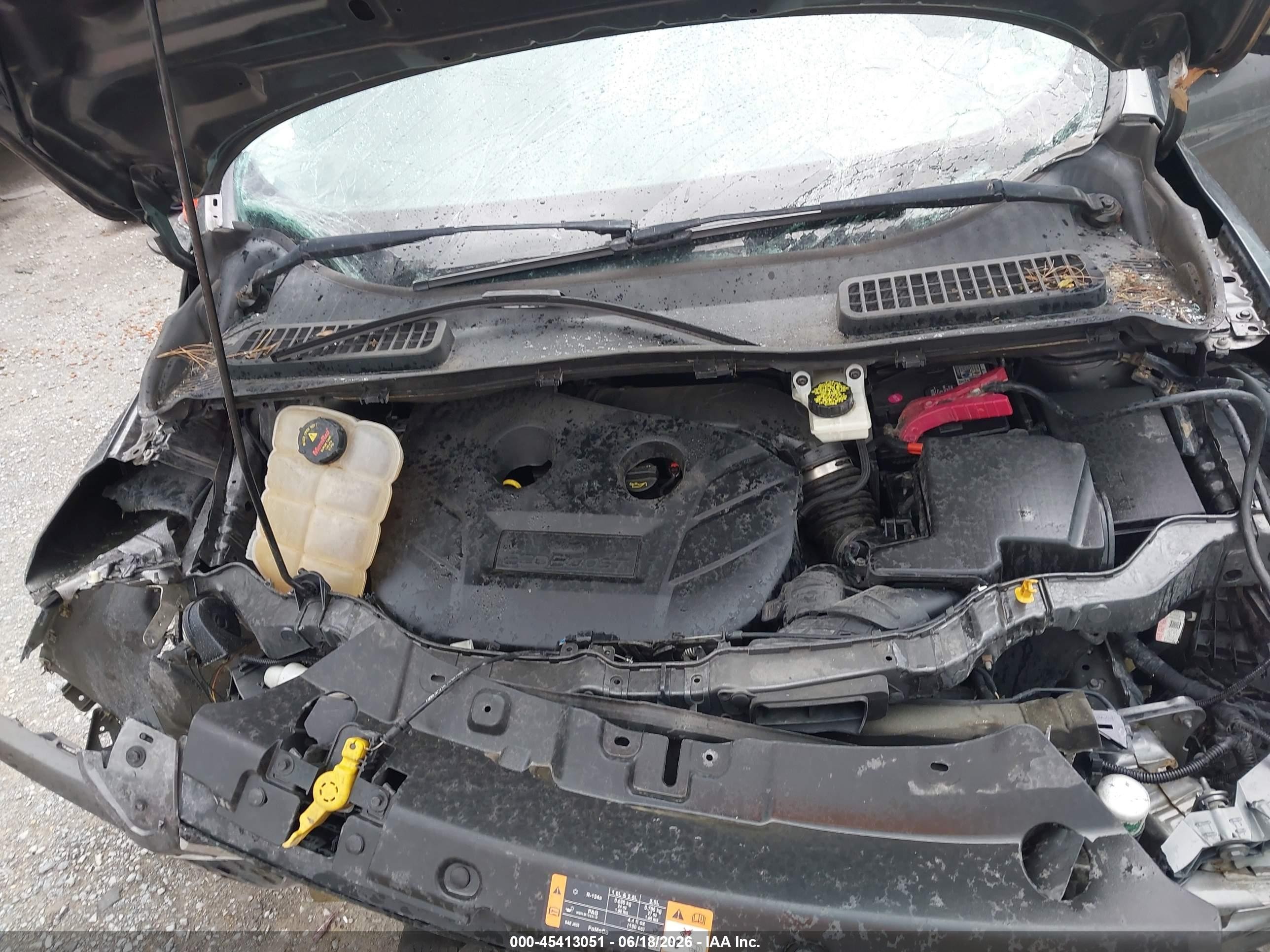 2015 Ford Escape Titanium Gray vin: 1FMCU9J95FUC82457