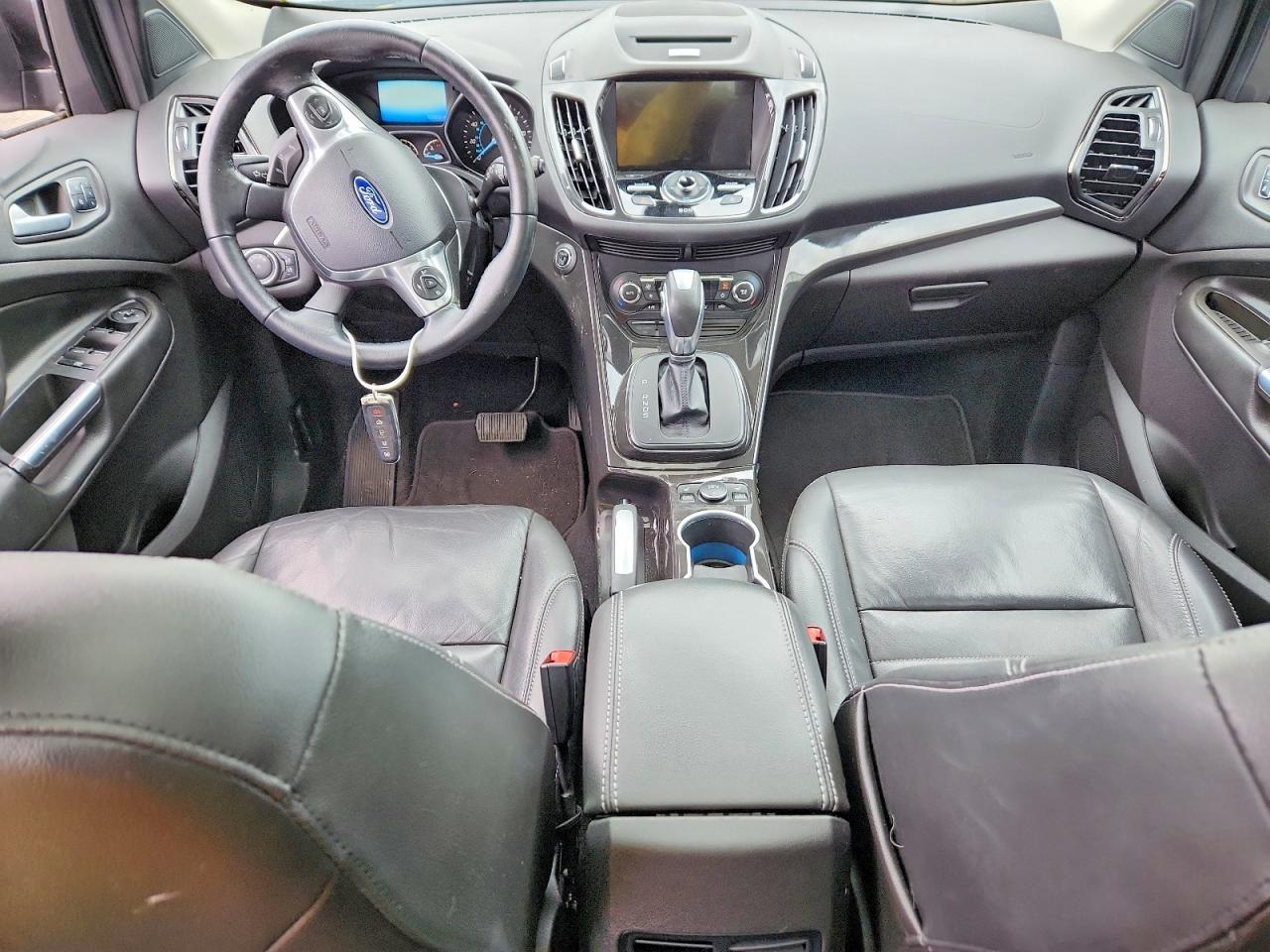 2016 Ford Escape Titanium Black vin: 1FMCU9J95GUB10737