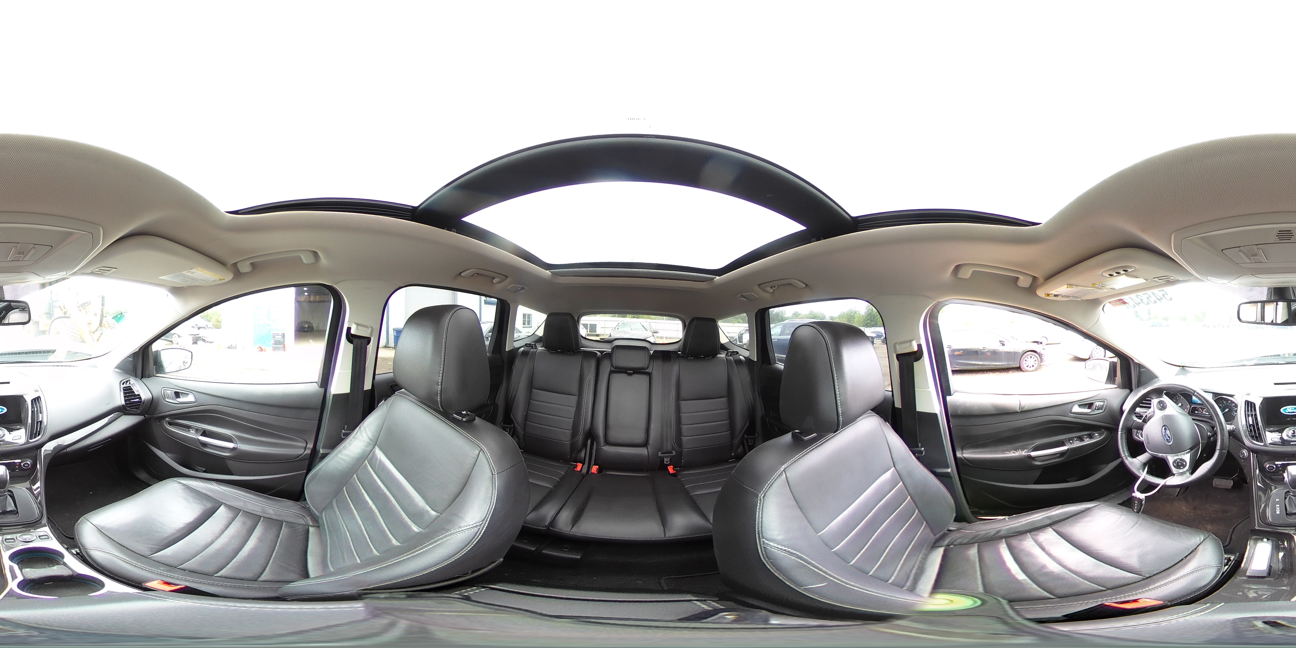 2016 Ford Escape Titanium Black vin: 1FMCU9J95GUB10737
