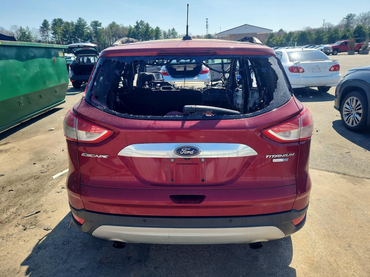 2016 Ford Escape Titanium Burn vin: 1FMCU9J95GUB86233