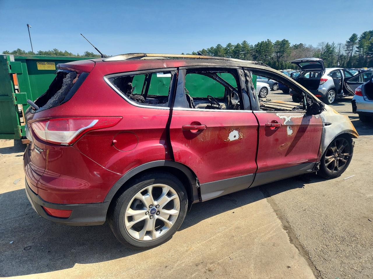 2016 Ford Escape Titanium Burn vin: 1FMCU9J95GUB86233
