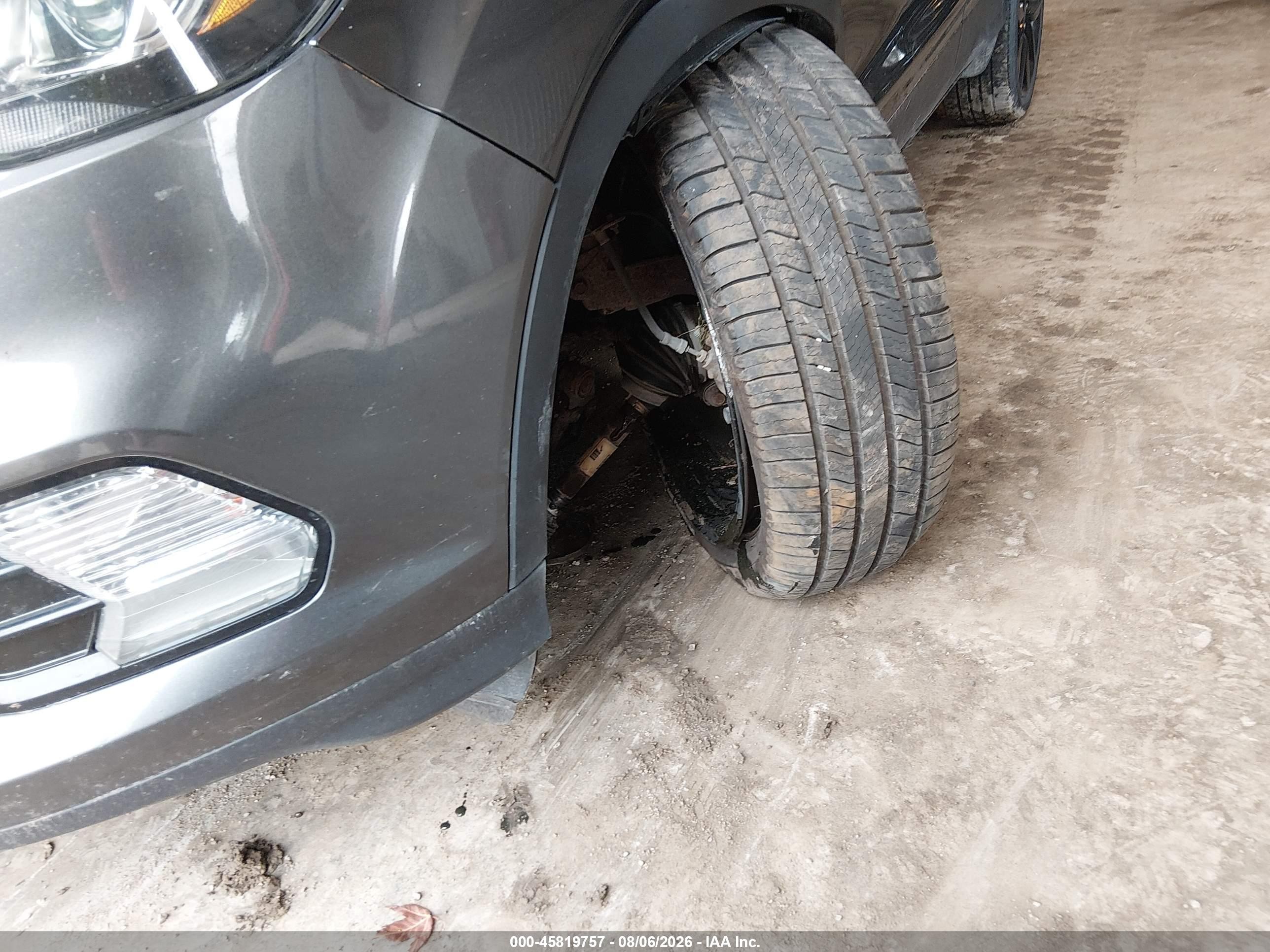 2017 Ford Escape Titanium Gray vin: 1FMCU9J95HUE70477