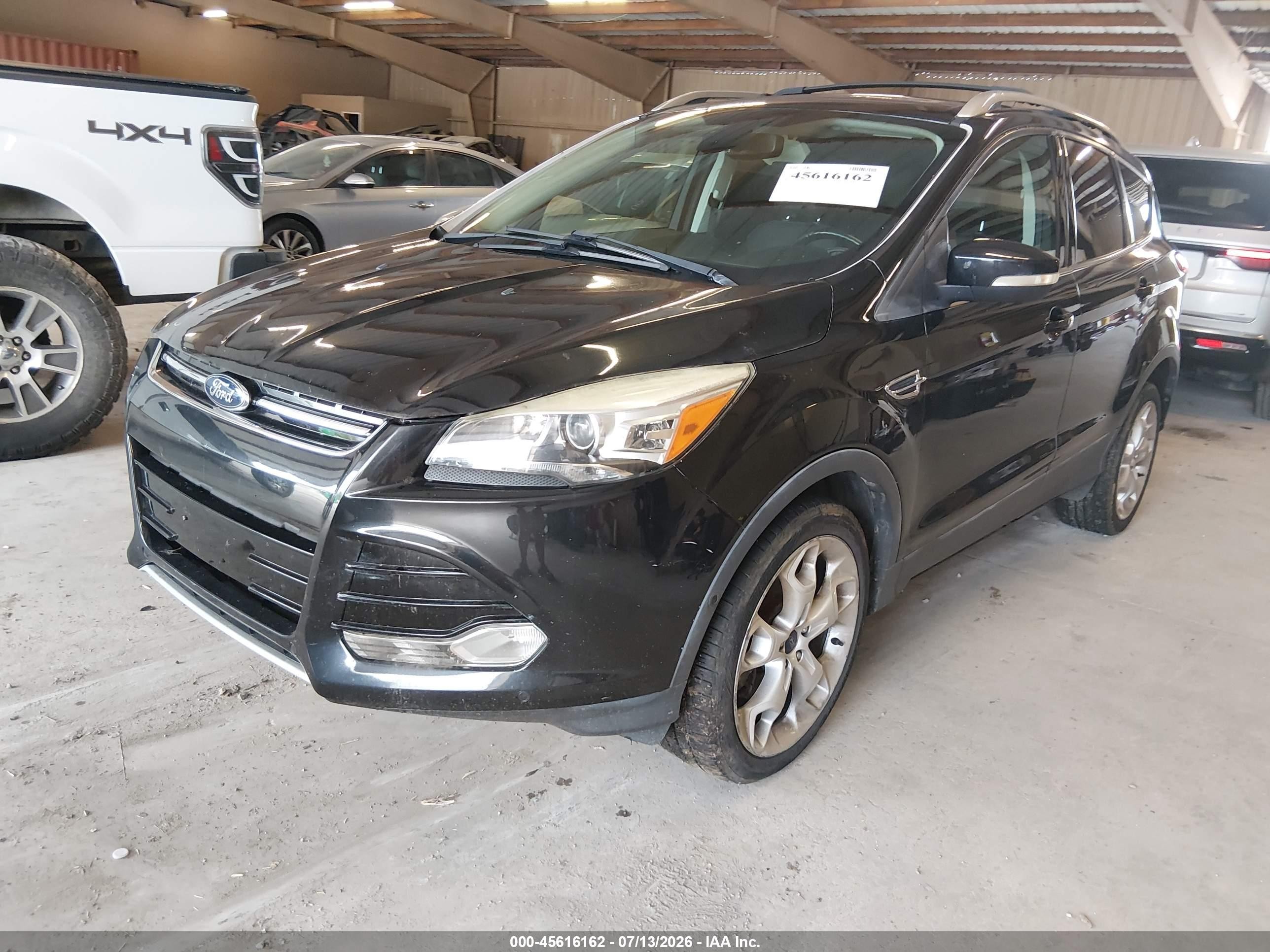 2013 Ford Escape Titanium Black vin: 1FMCU9J96DUA04129