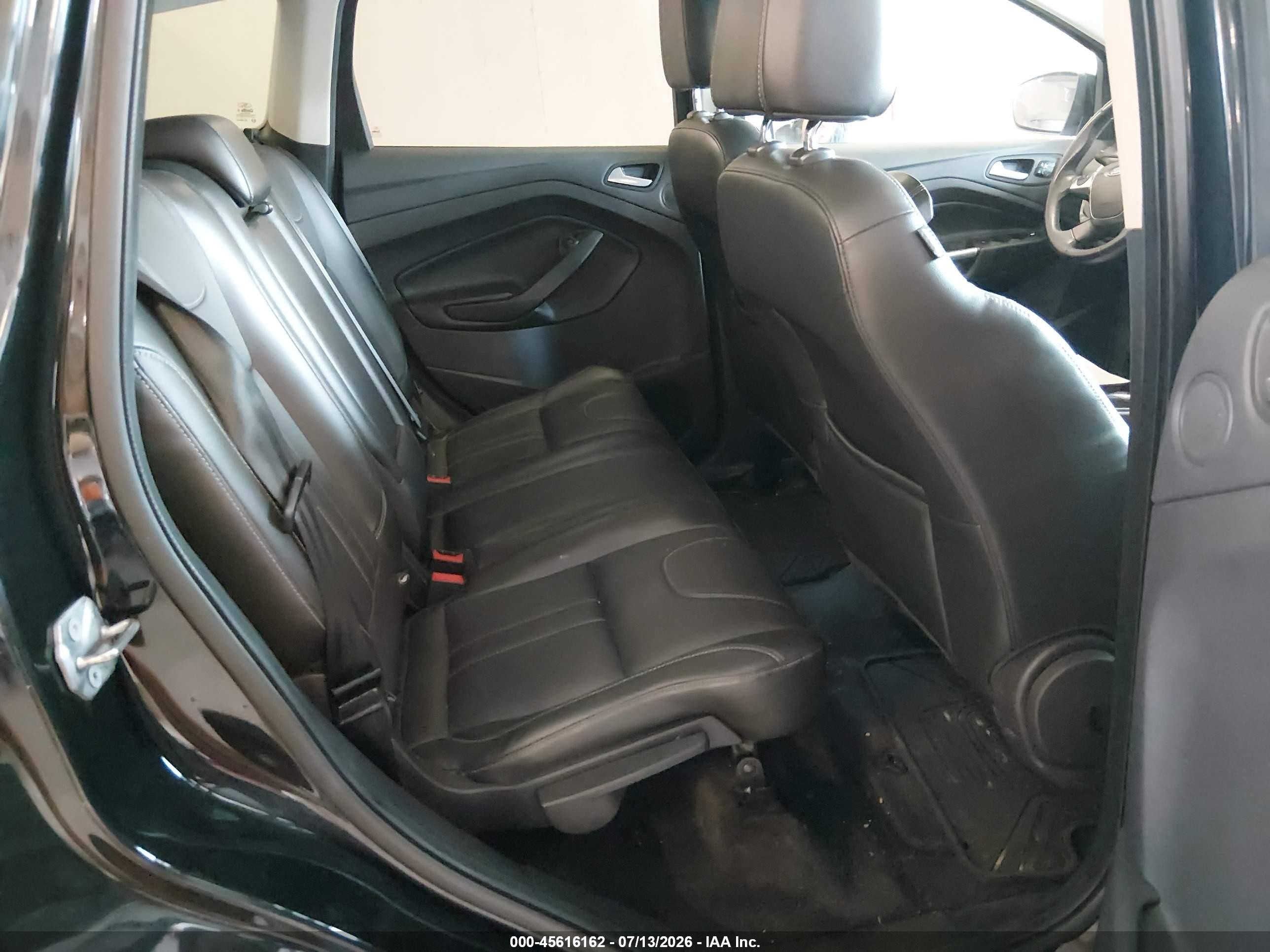 2013 Ford Escape Titanium Black vin: 1FMCU9J96DUA04129