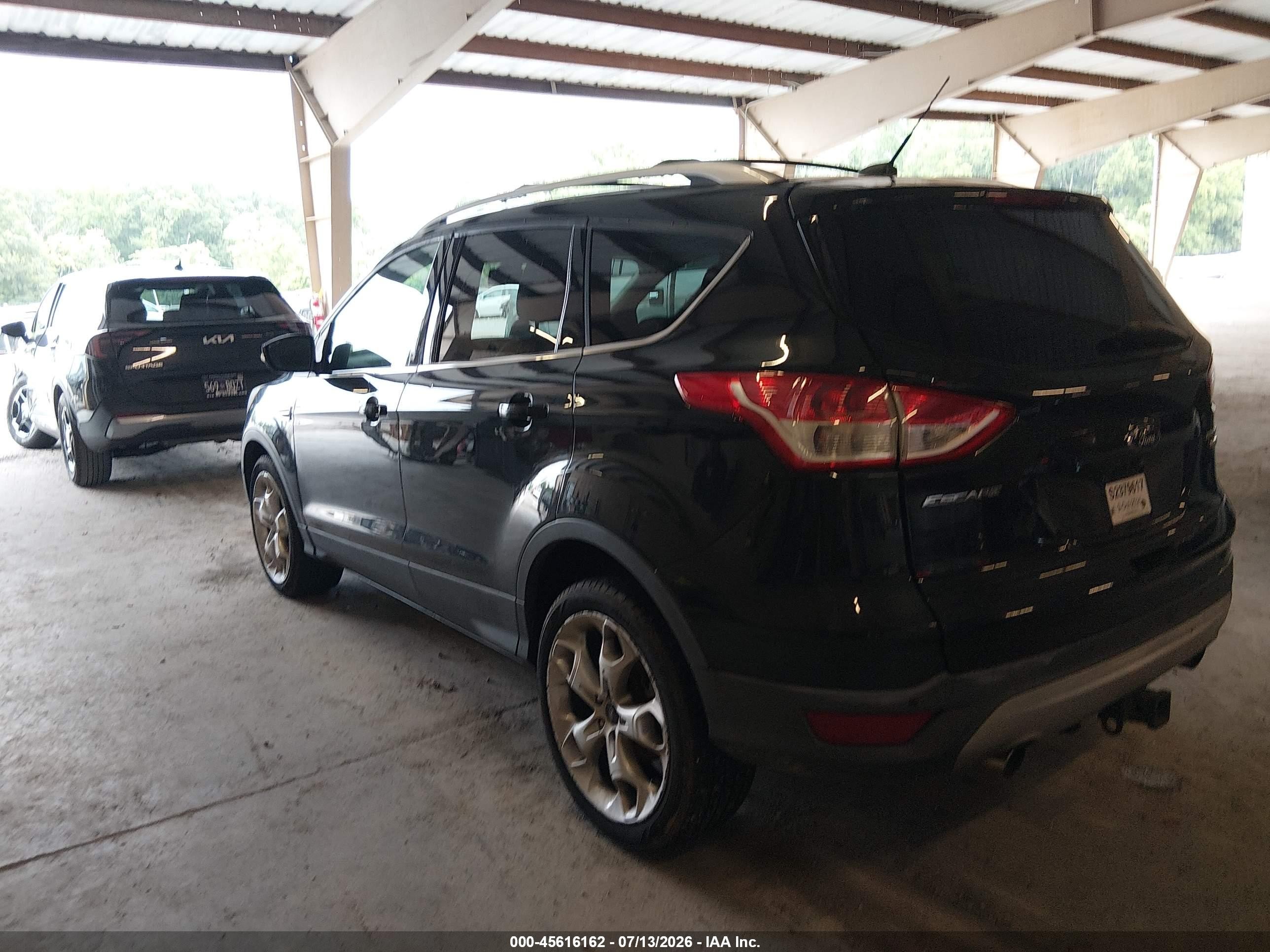 2013 Ford Escape Titanium Black vin: 1FMCU9J96DUA04129