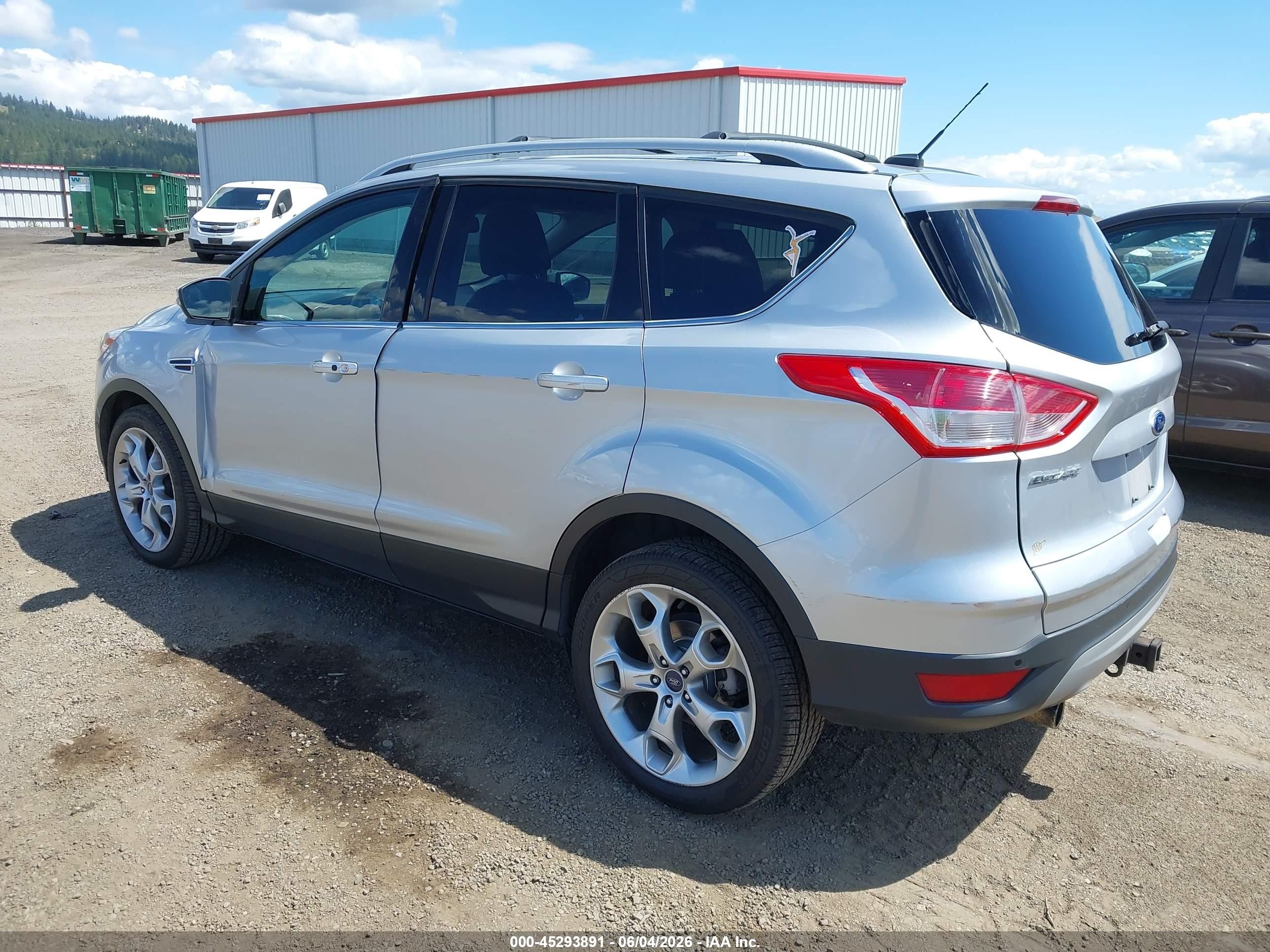 2013 Ford Escape Titanium Pewter vin: 1FMCU9J96DUA59583