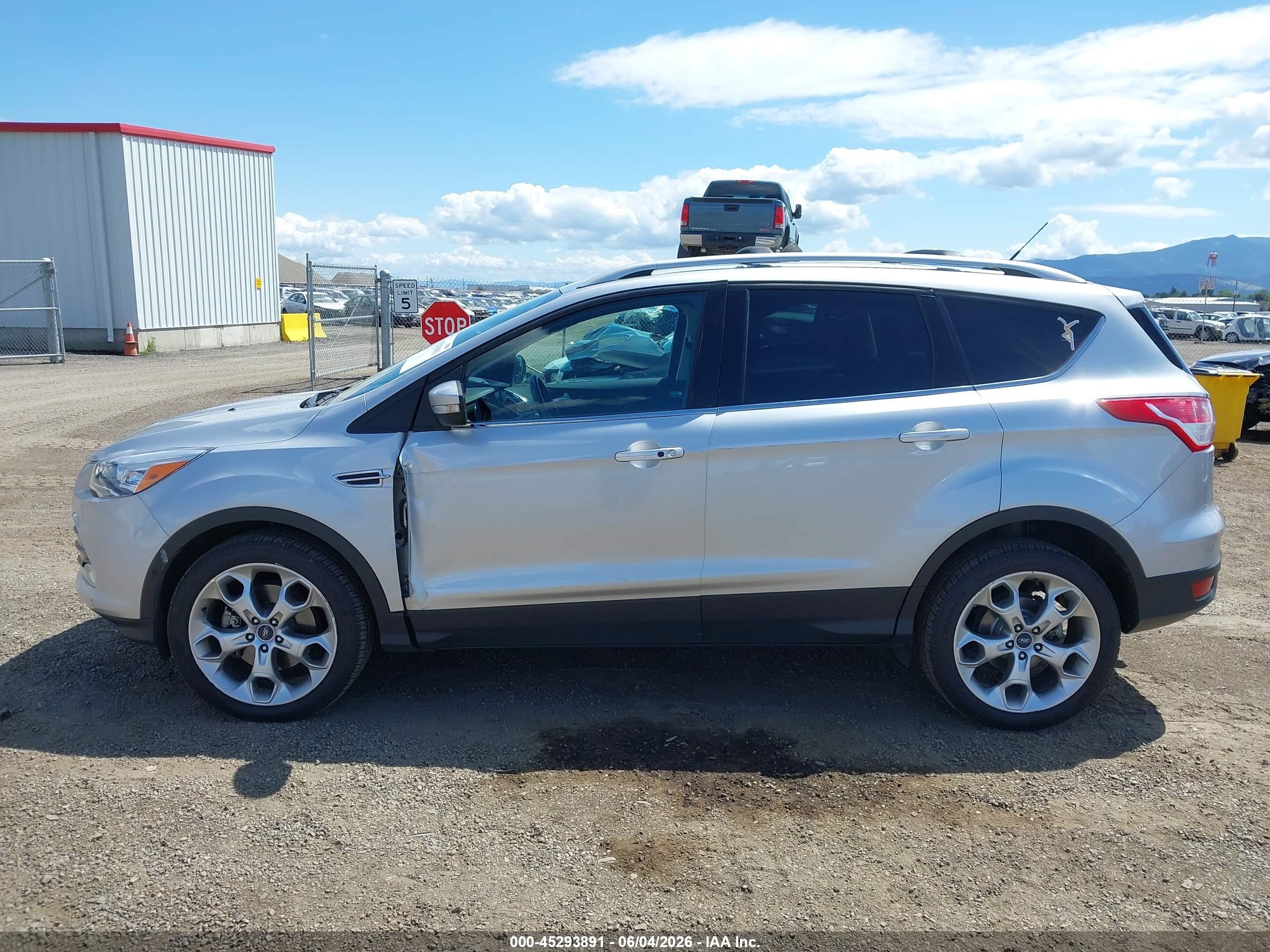 2013 Ford Escape Titanium Pewter vin: 1FMCU9J96DUA59583