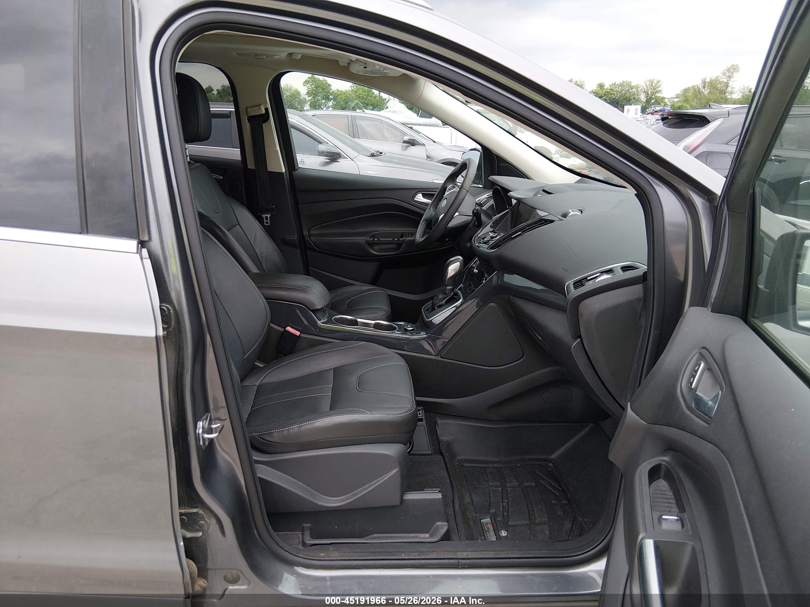 2013 Ford Escape Titanium Gray vin: 1FMCU9J96DUB15117