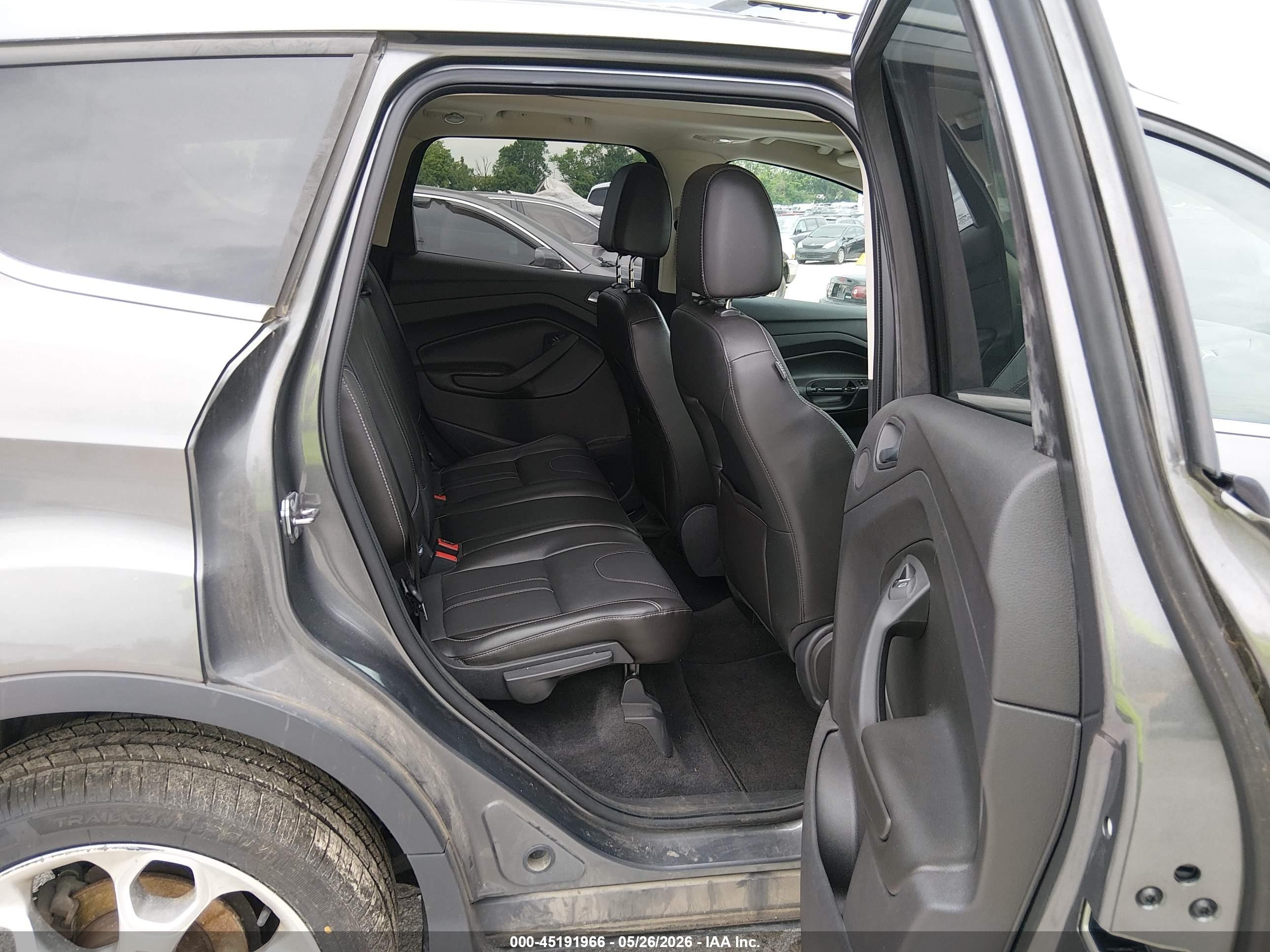 2013 Ford Escape Titanium Gray vin: 1FMCU9J96DUB15117
