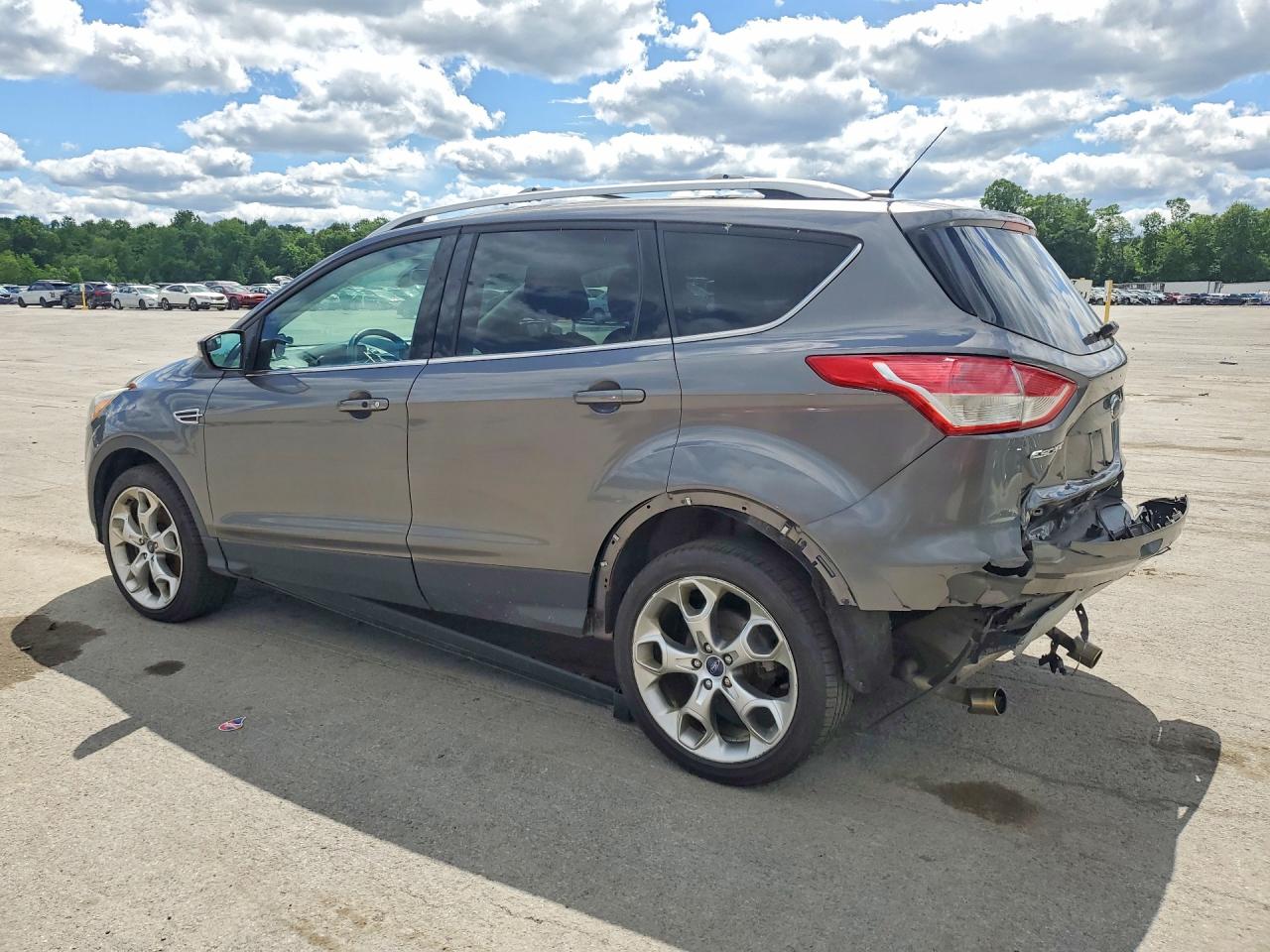 2013 Ford Escape Titanium Gray vin: 1FMCU9J96DUB44603