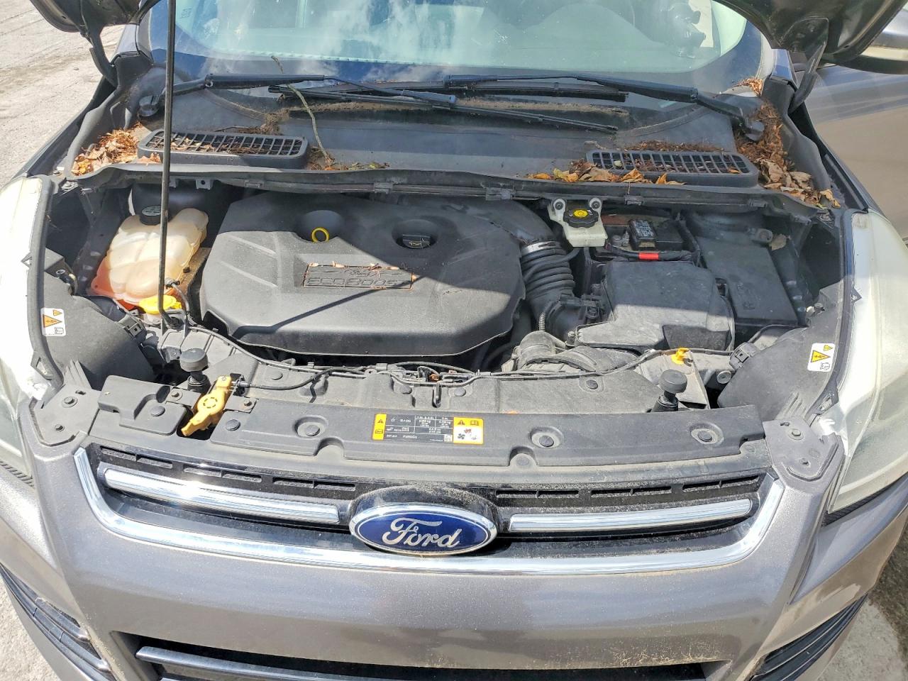2013 Ford Escape Titanium Gray vin: 1FMCU9J96DUB44603