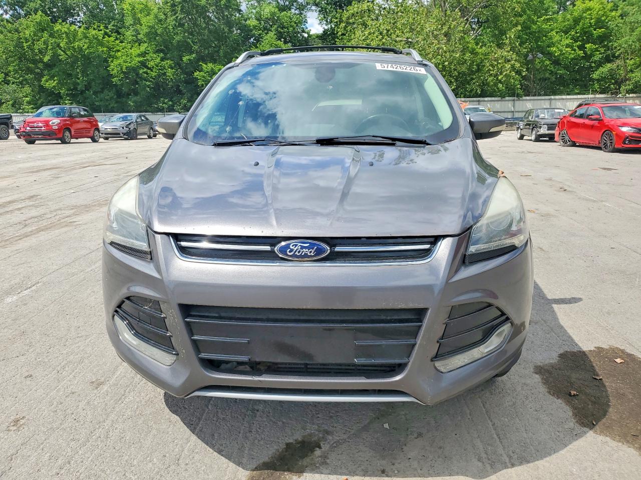 2013 Ford Escape Titanium Gray vin: 1FMCU9J96DUB44603