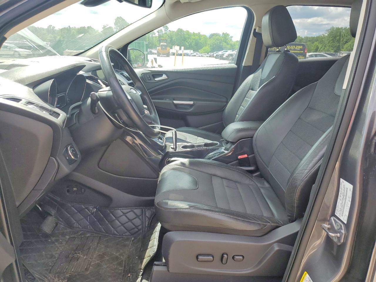 2013 Ford Escape Titanium Gray vin: 1FMCU9J96DUB44603