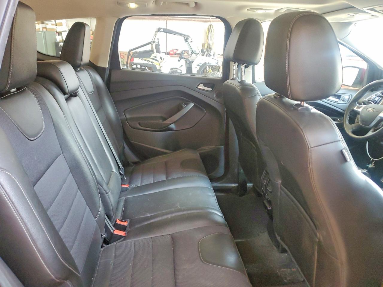 2013 Ford Escape Titanium Red vin: 1FMCU9J96DUC89415
