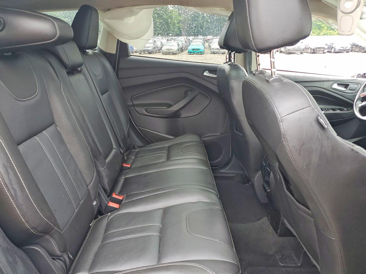2013 Ford Escape Titanium Silver vin: 1FMCU9J96DUD30027