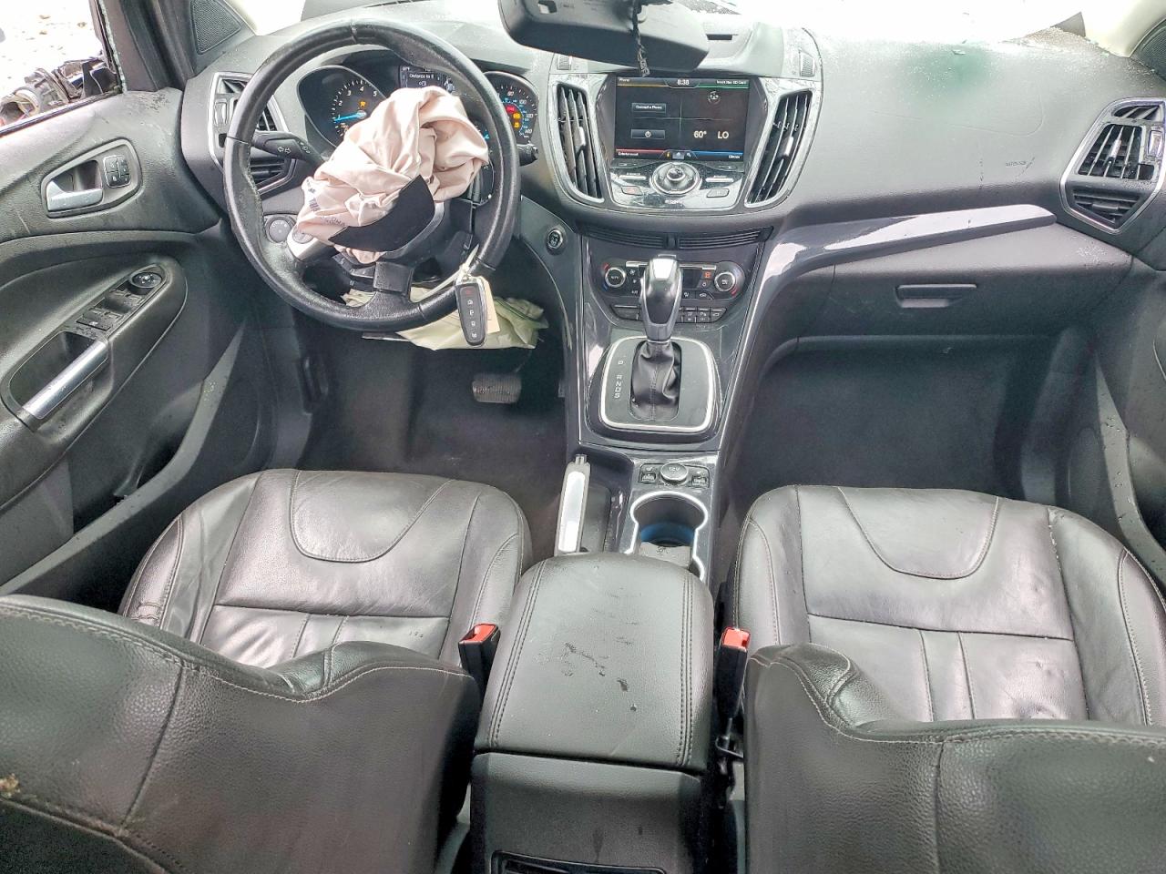 2013 Ford Escape Titanium Silver vin: 1FMCU9J96DUD30027