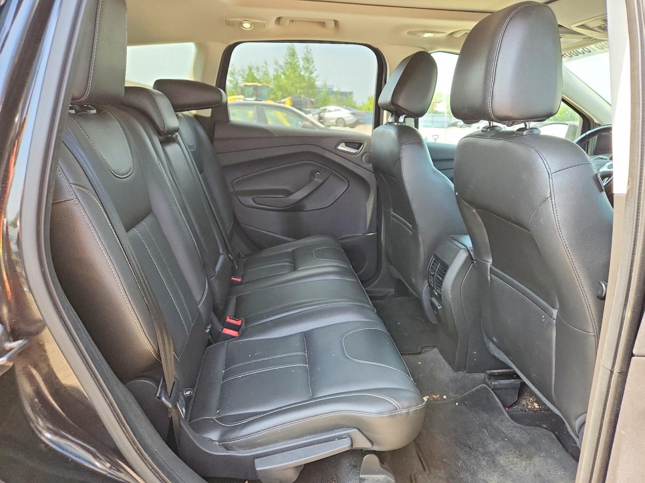 2013 Ford Escape Titanium Черный vin: 1FMCU9J96DUD58653