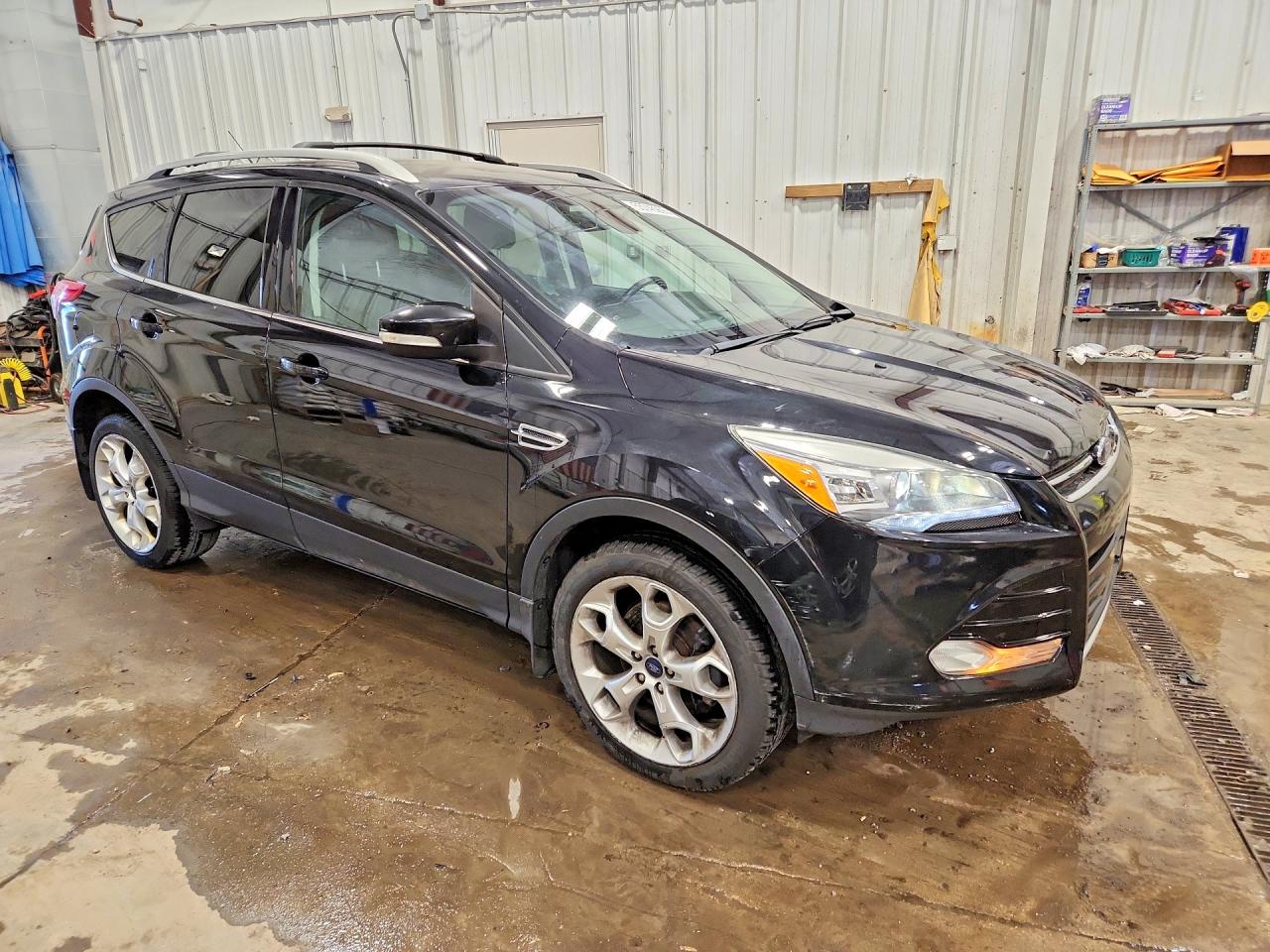 2013 Ford Escape Titanium Black vin: 1FMCU9J96DUD77218