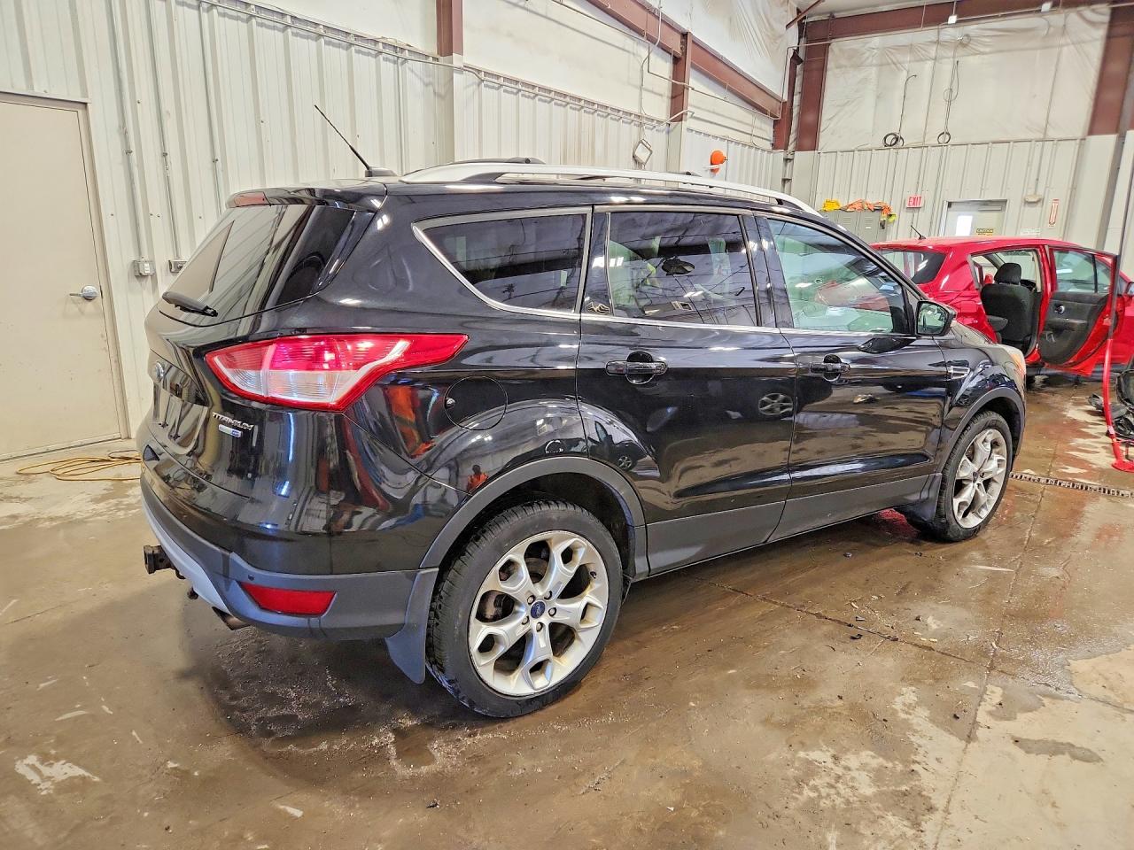2013 Ford Escape Titanium Black vin: 1FMCU9J96DUD77218