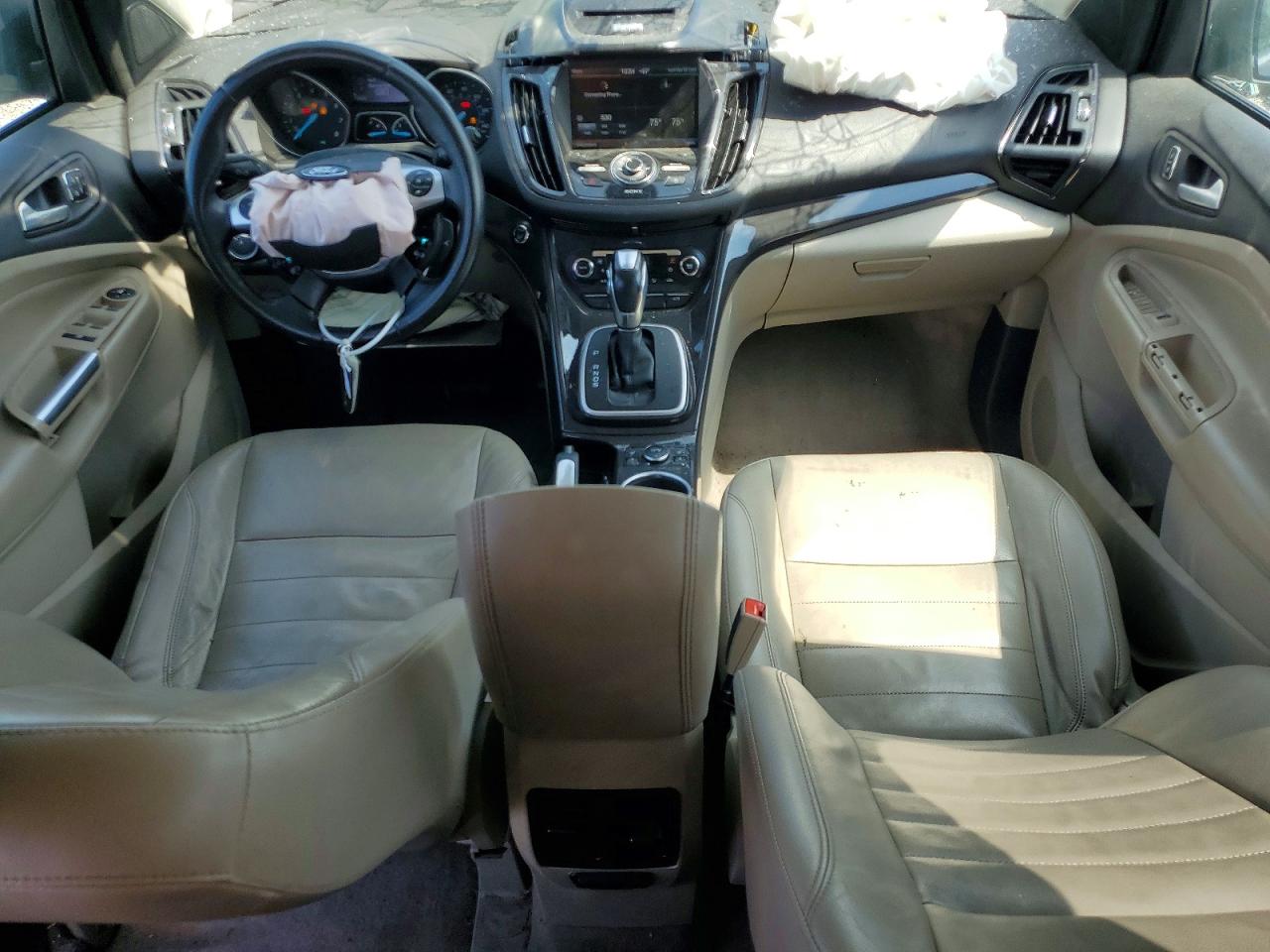 2014 Ford Escape Titanium Black vin: 1FMCU9J96EUA53333
