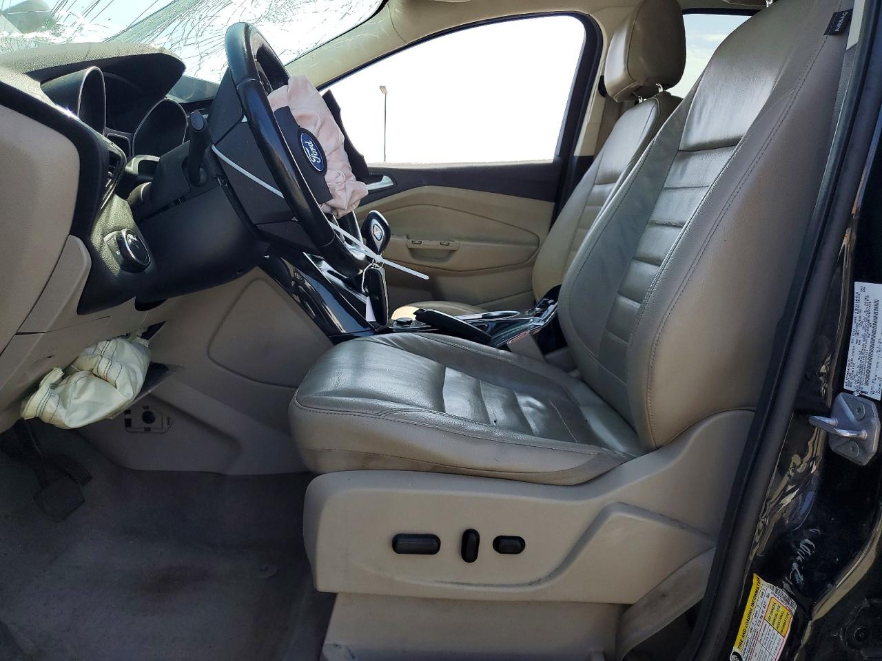 2014 Ford Escape Titanium Black vin: 1FMCU9J96EUA53333