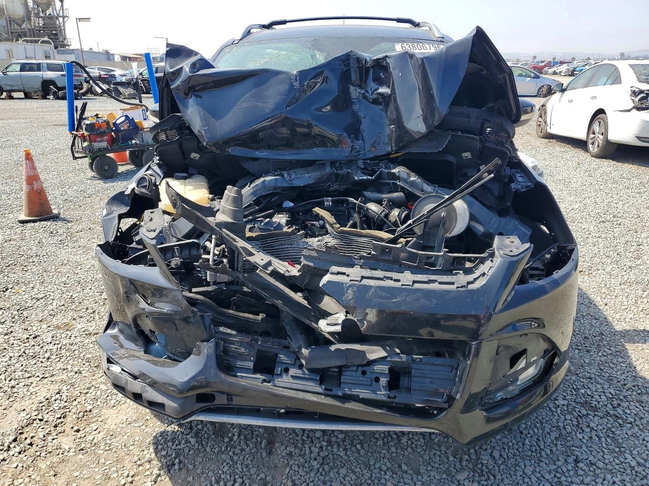 2014 Ford Escape Titanium Black vin: 1FMCU9J96EUA53333