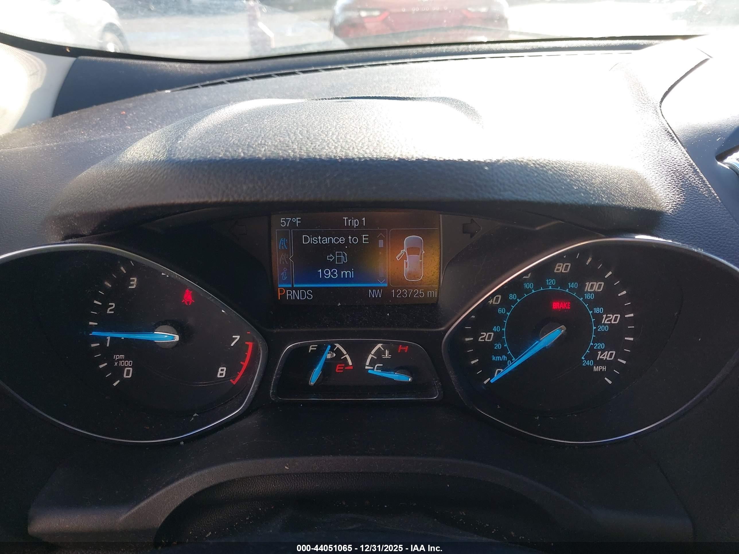 2014 Ford Escape Titanium White vin: 1FMCU9J96EUB32453