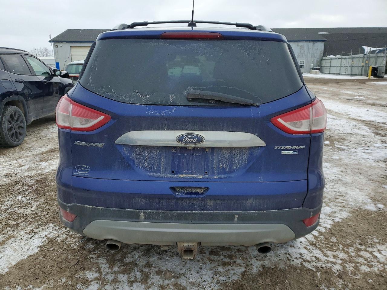 2014 Ford Escape Titanium Blue vin: 1FMCU9J96EUB43128