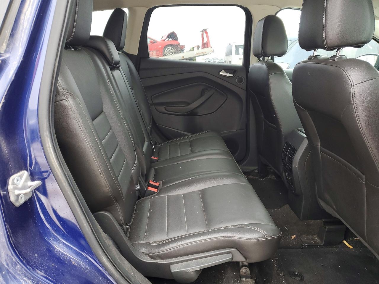 2014 Ford Escape Titanium Blue vin: 1FMCU9J96EUB43128