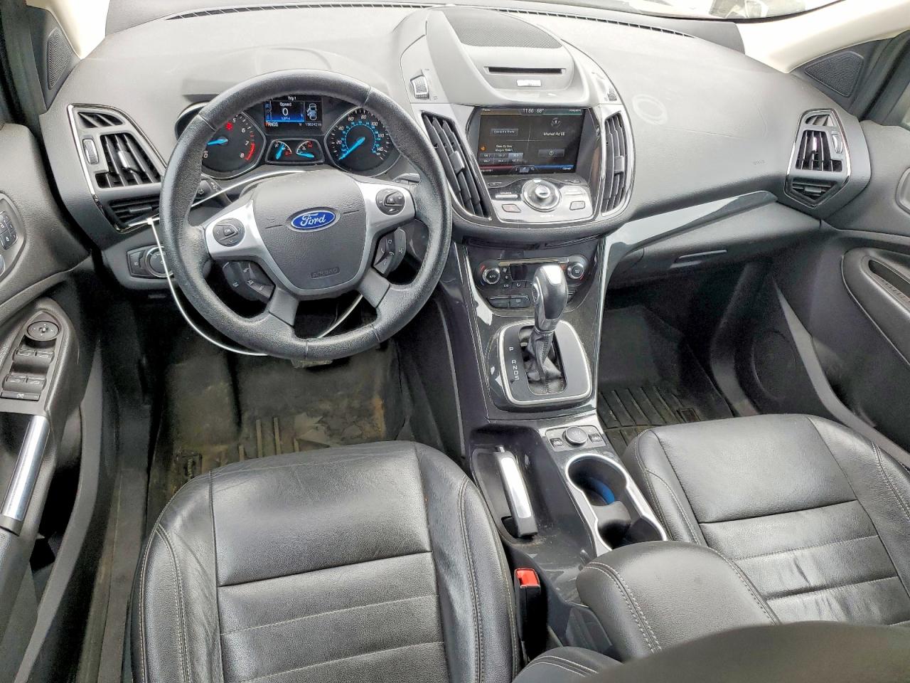 2014 Ford Escape Titanium Burgundy vin: 1FMCU9J96EUB81037