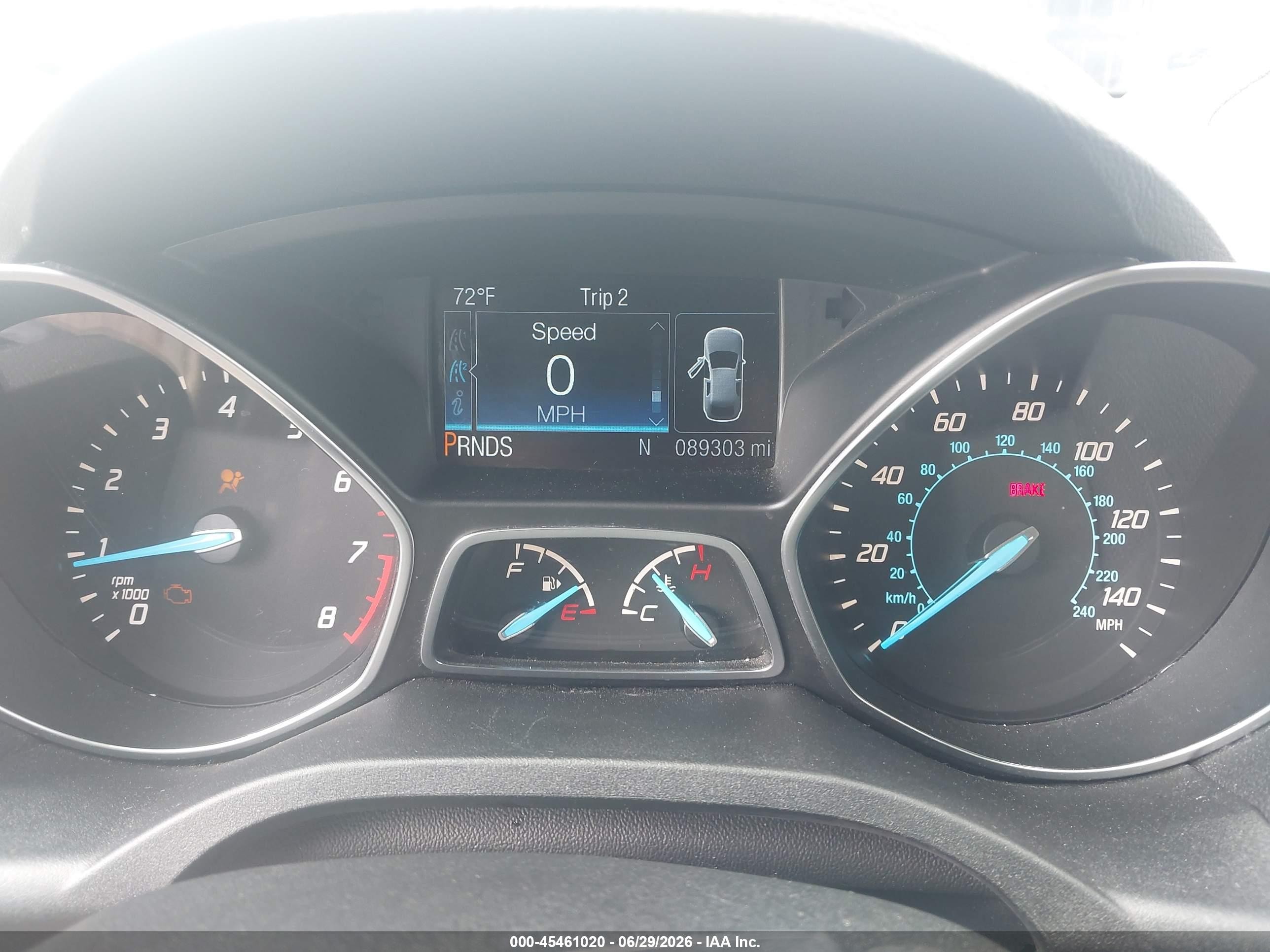 2014 Ford Escape Titanium Red vin: 1FMCU9J96EUC50177