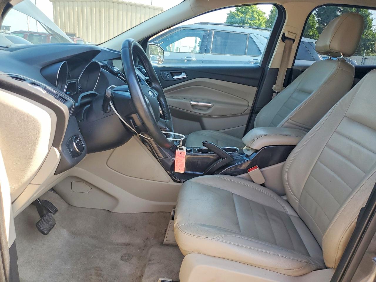 2014 Ford Escape Titanium Gray vin: 1FMCU9J96EUD21703