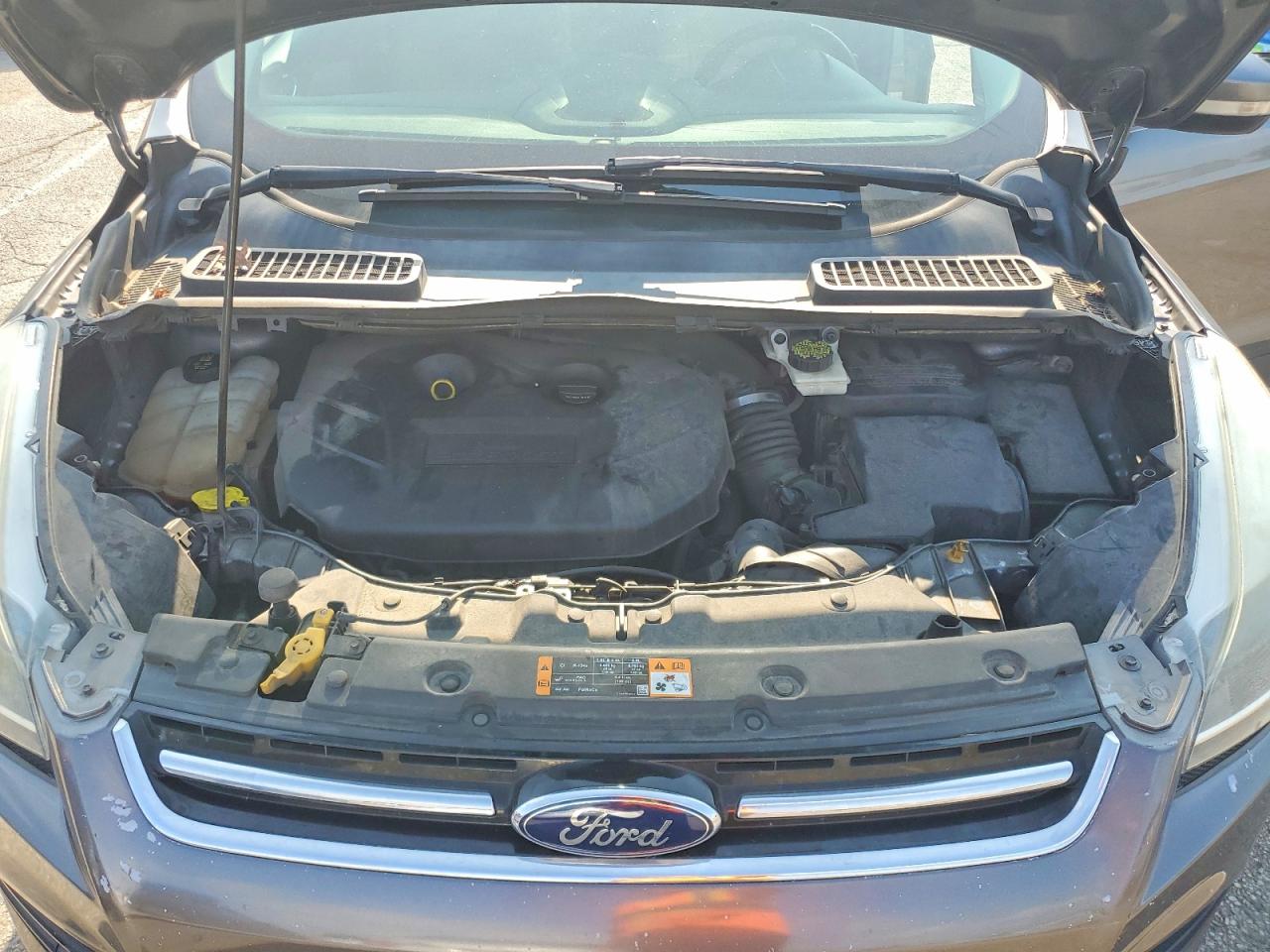 2014 Ford Escape Titanium Gray vin: 1FMCU9J96EUD21703