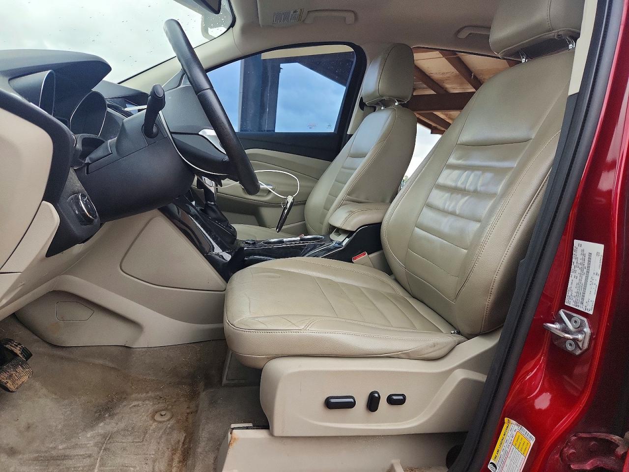 2015 Ford Escape Titanium Красный vin: 1FMCU9J96FUA08281
