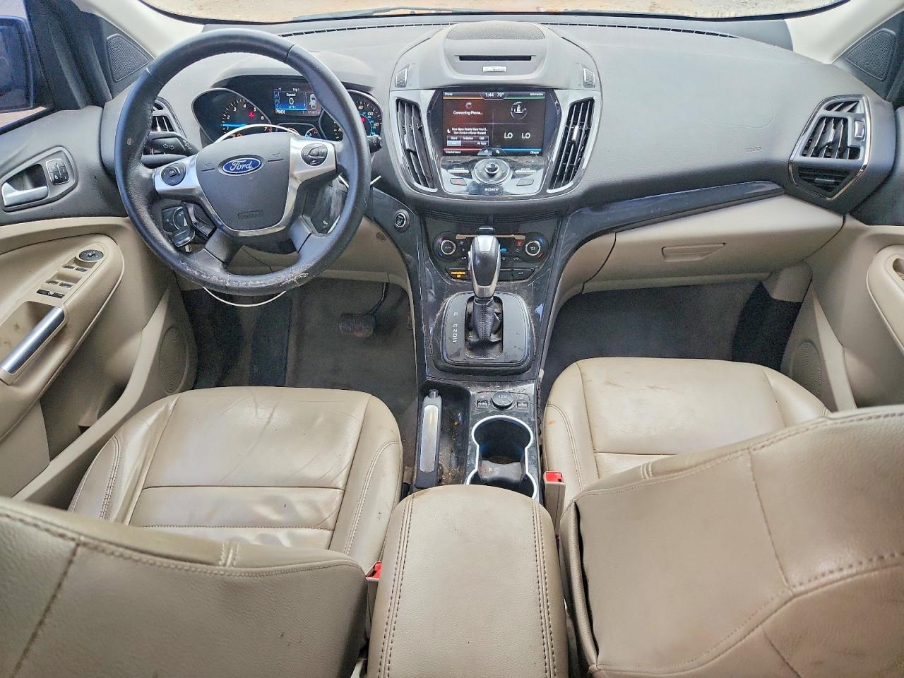 2015 Ford Escape Titanium Красный vin: 1FMCU9J96FUA08281