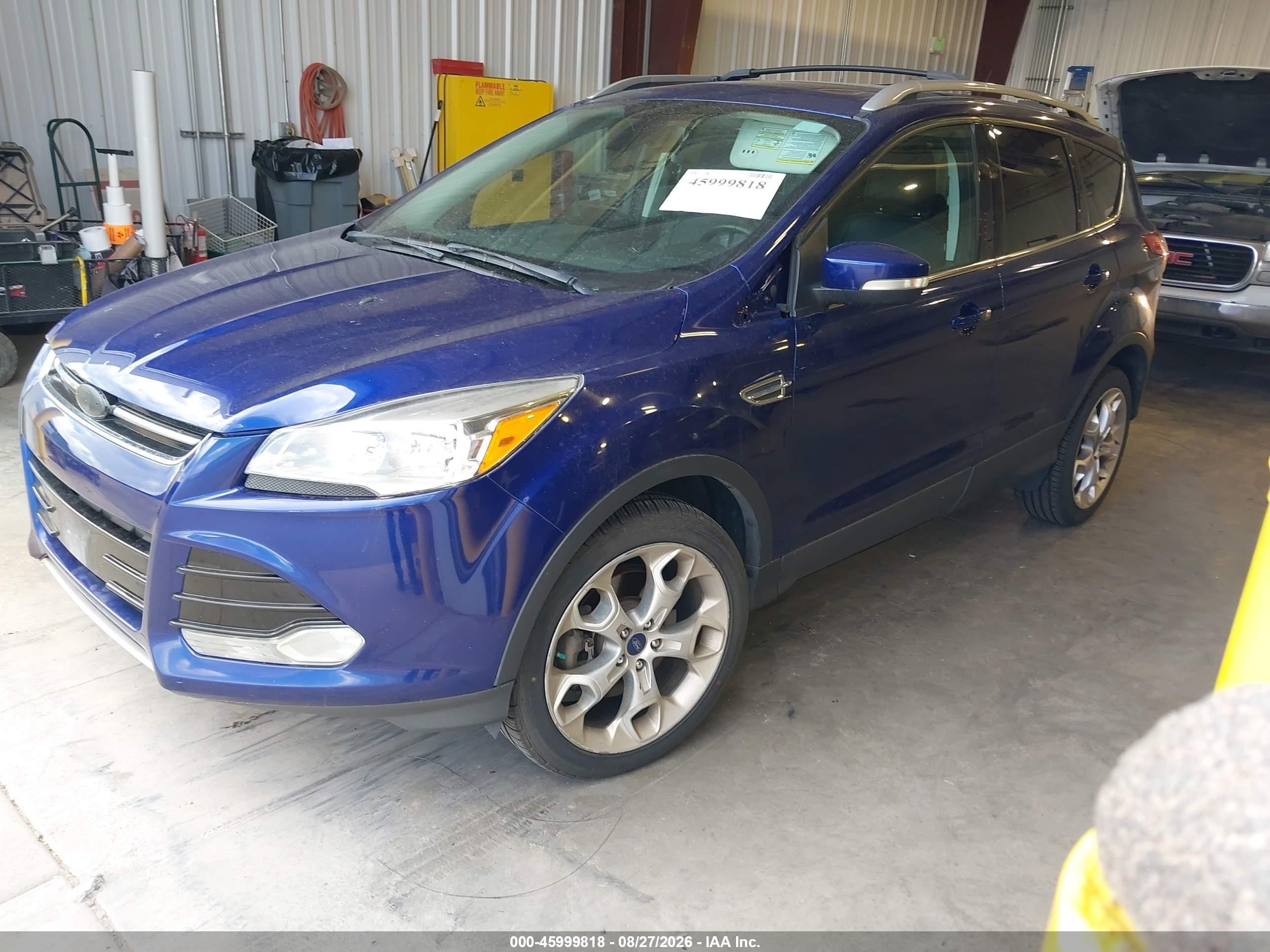 2015 Ford Escape Titanium Blue vin: 1FMCU9J96FUA31446
