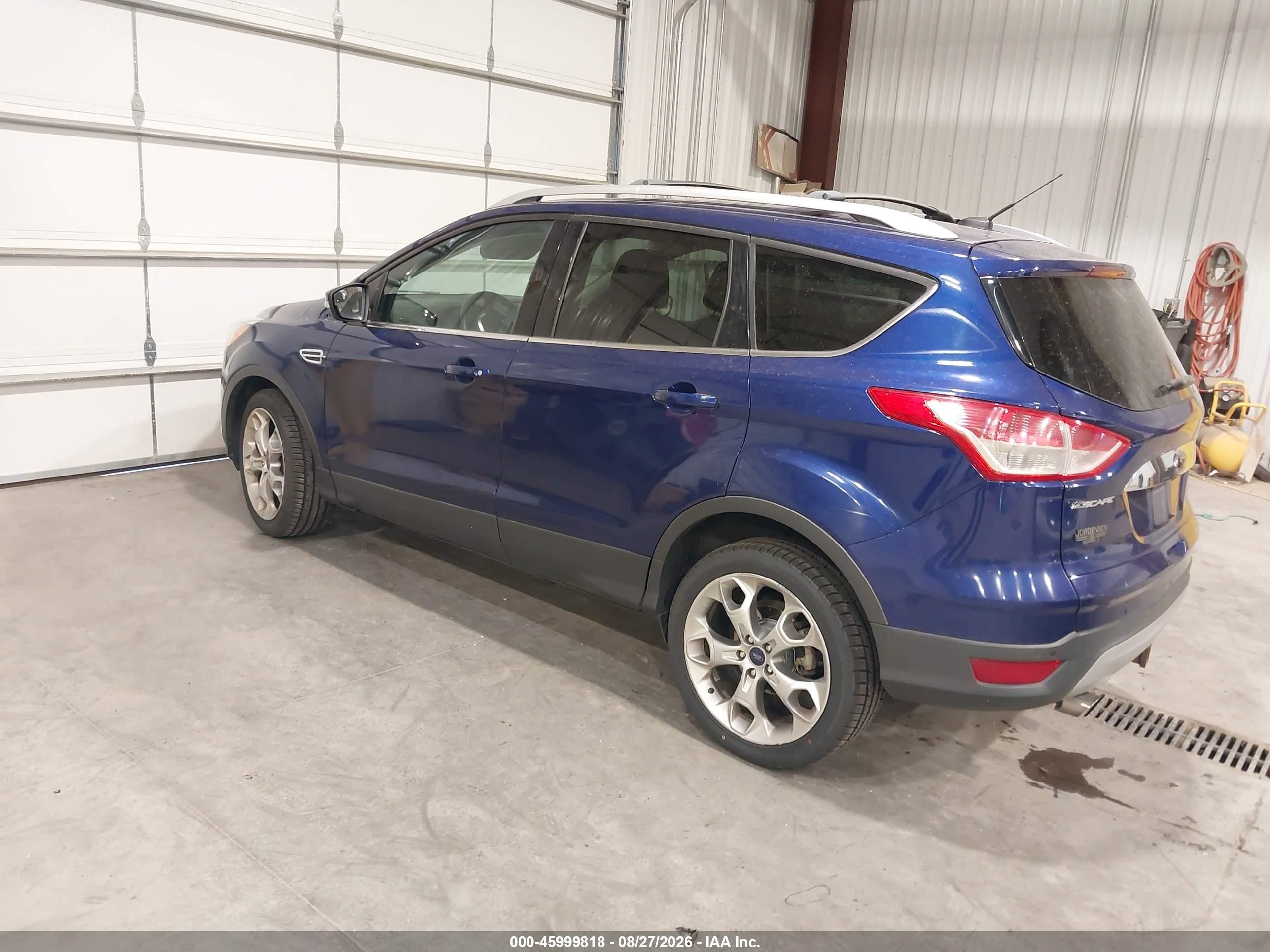2015 Ford Escape Titanium Blue vin: 1FMCU9J96FUA31446