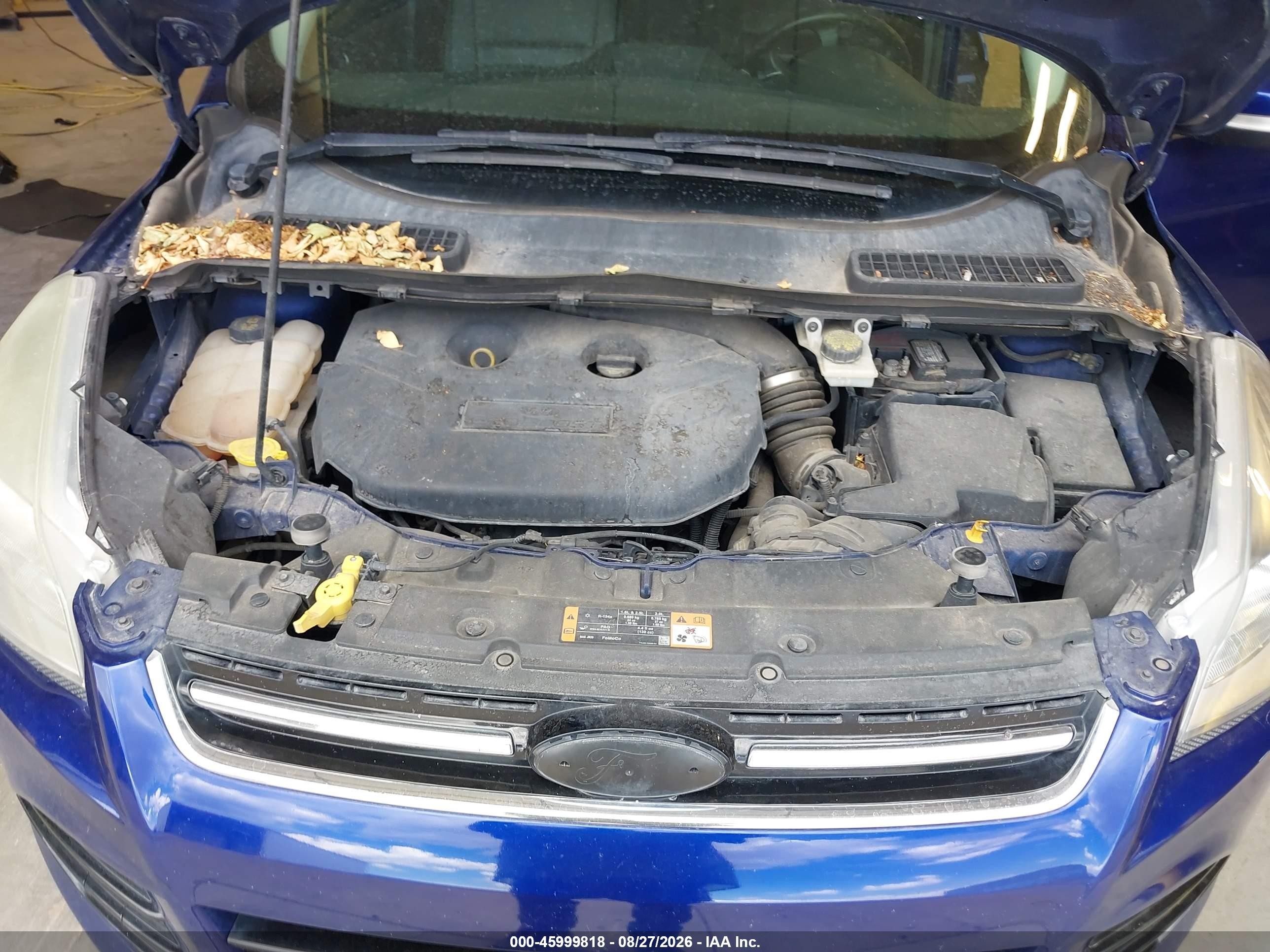2015 Ford Escape Titanium Blue vin: 1FMCU9J96FUA31446