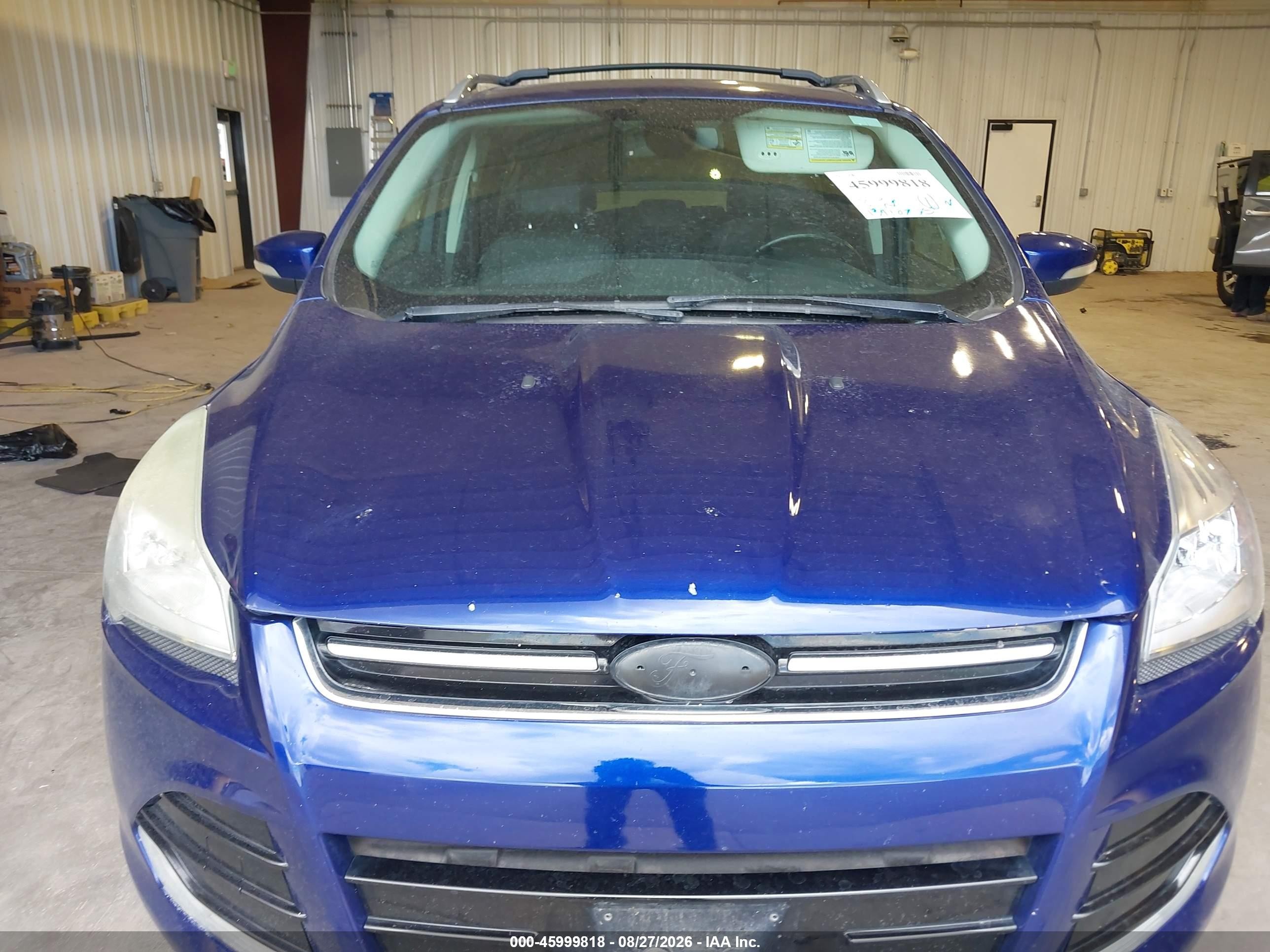 2015 Ford Escape Titanium Blue vin: 1FMCU9J96FUA31446