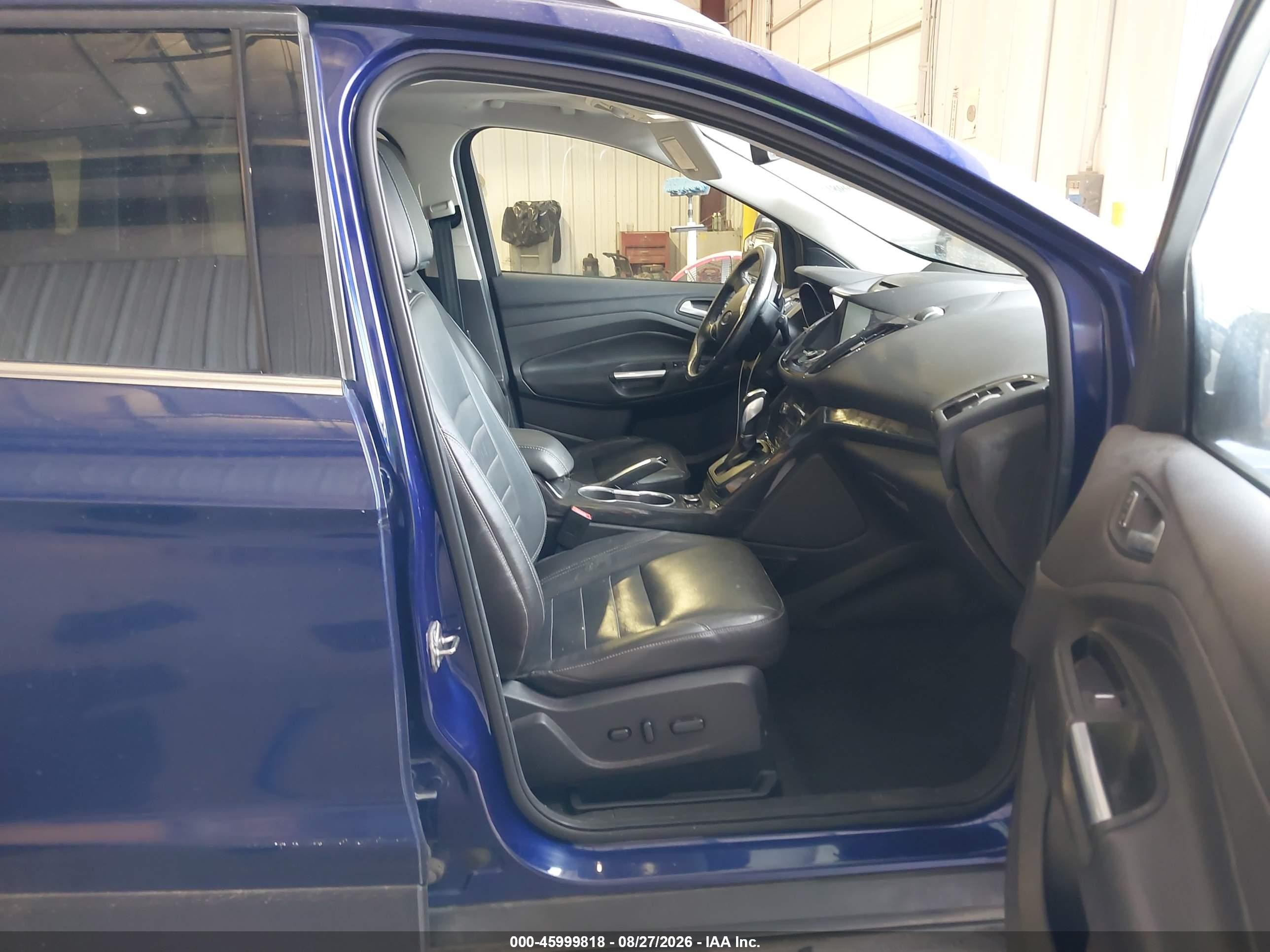 2015 Ford Escape Titanium Blue vin: 1FMCU9J96FUA31446