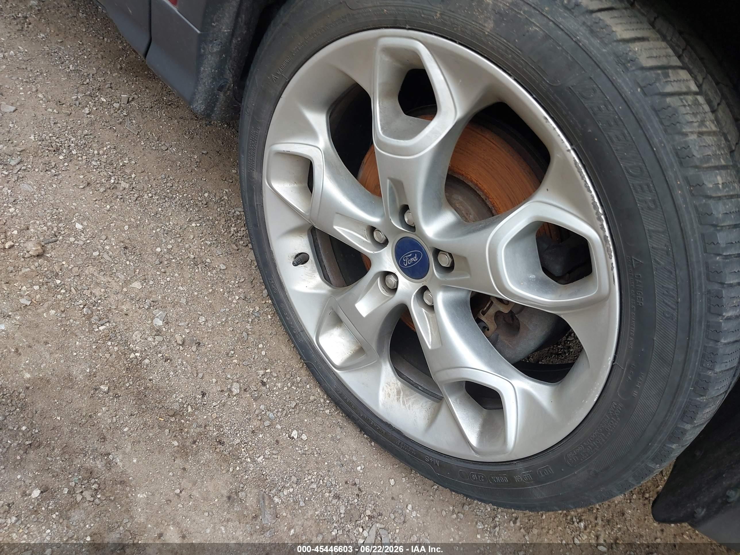 2015 Ford Escape Titanium Red vin: 1FMCU9J96FUA36081