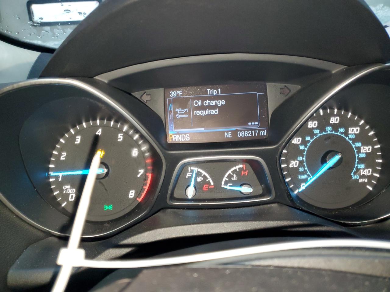 2015 Ford Escape Titanium Silver vin: 1FMCU9J96FUA41524