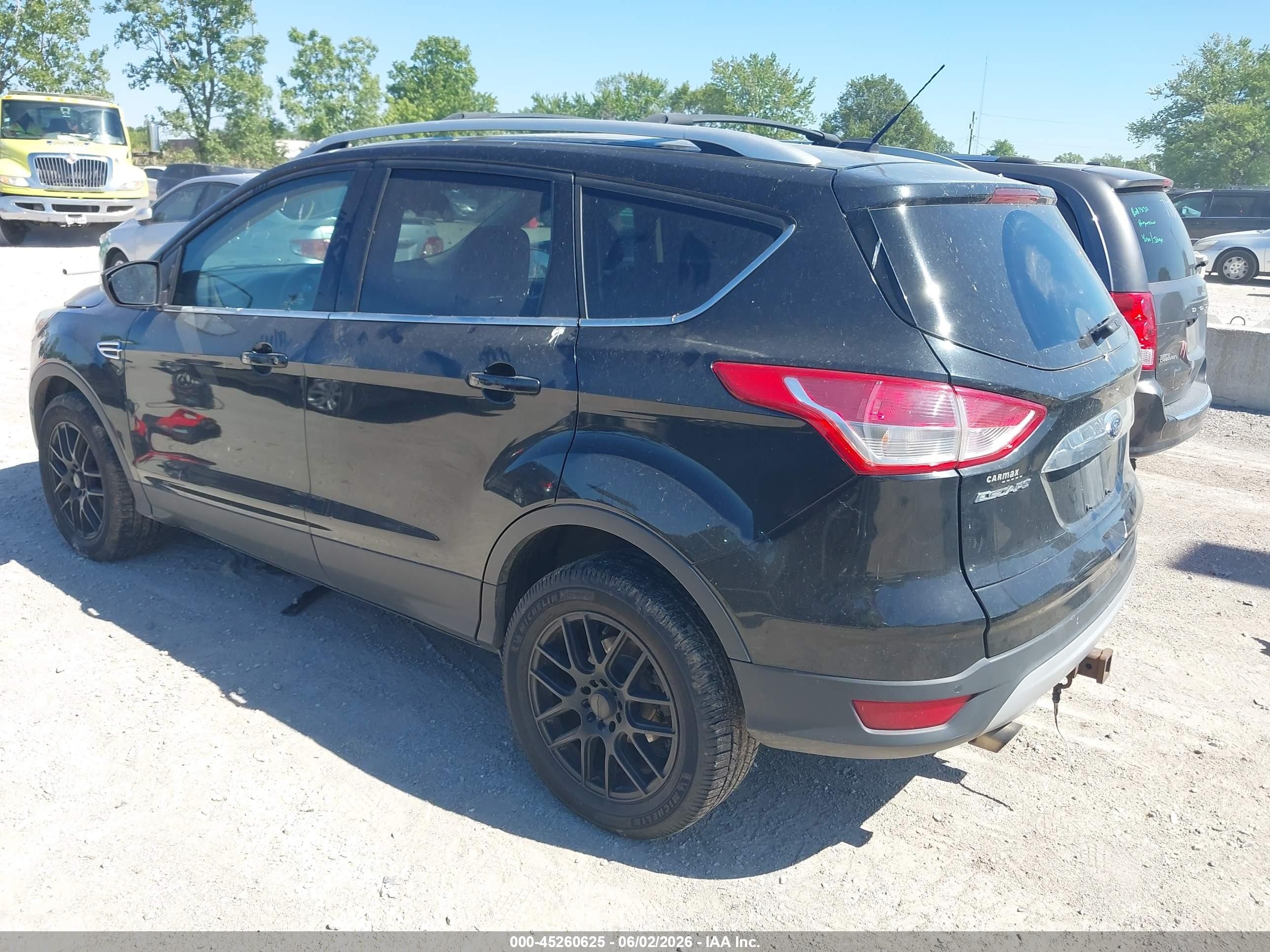 2015 Ford Escape Titanium Black vin: 1FMCU9J96FUA48621