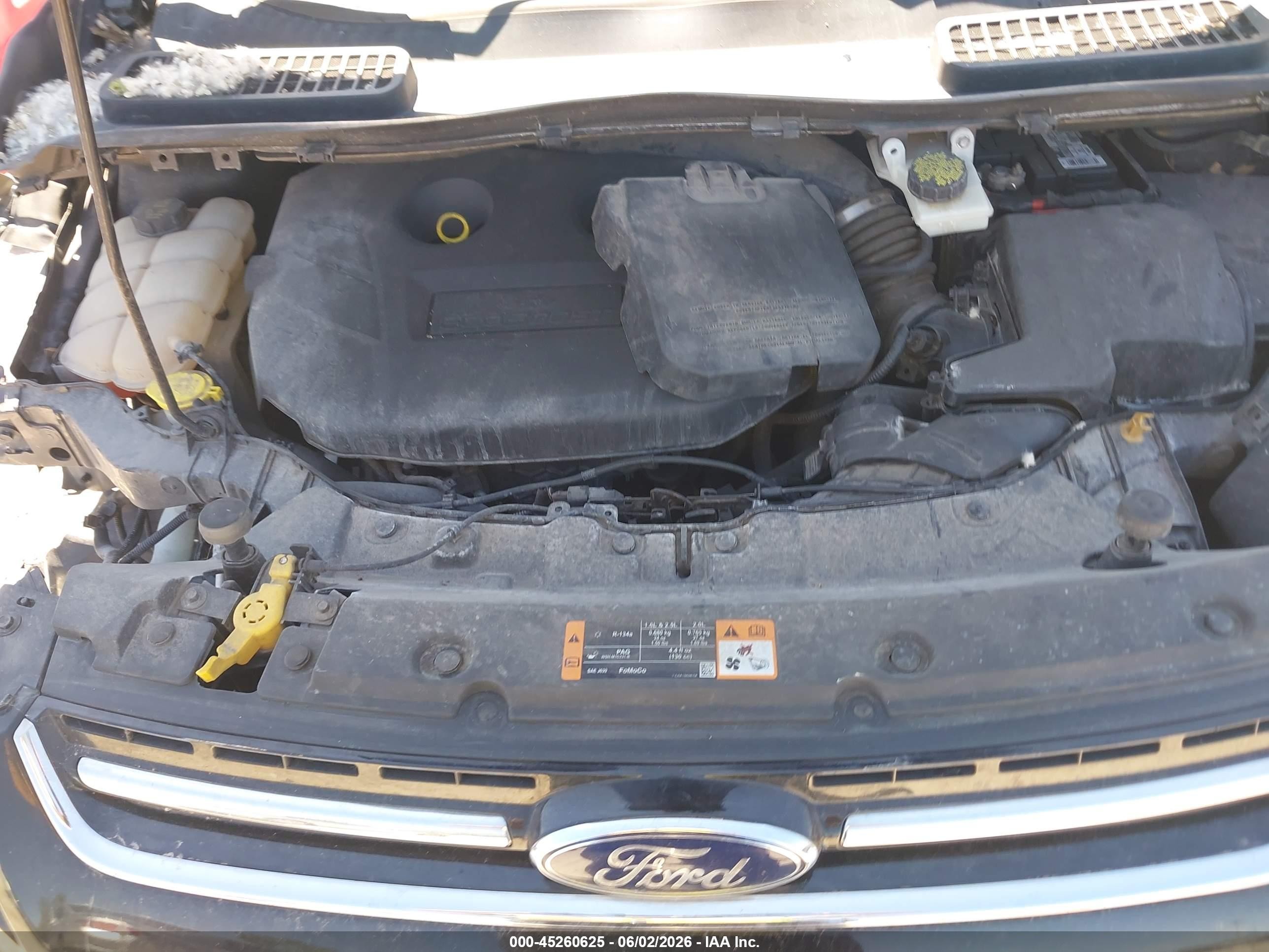 2015 Ford Escape Titanium Black vin: 1FMCU9J96FUA48621