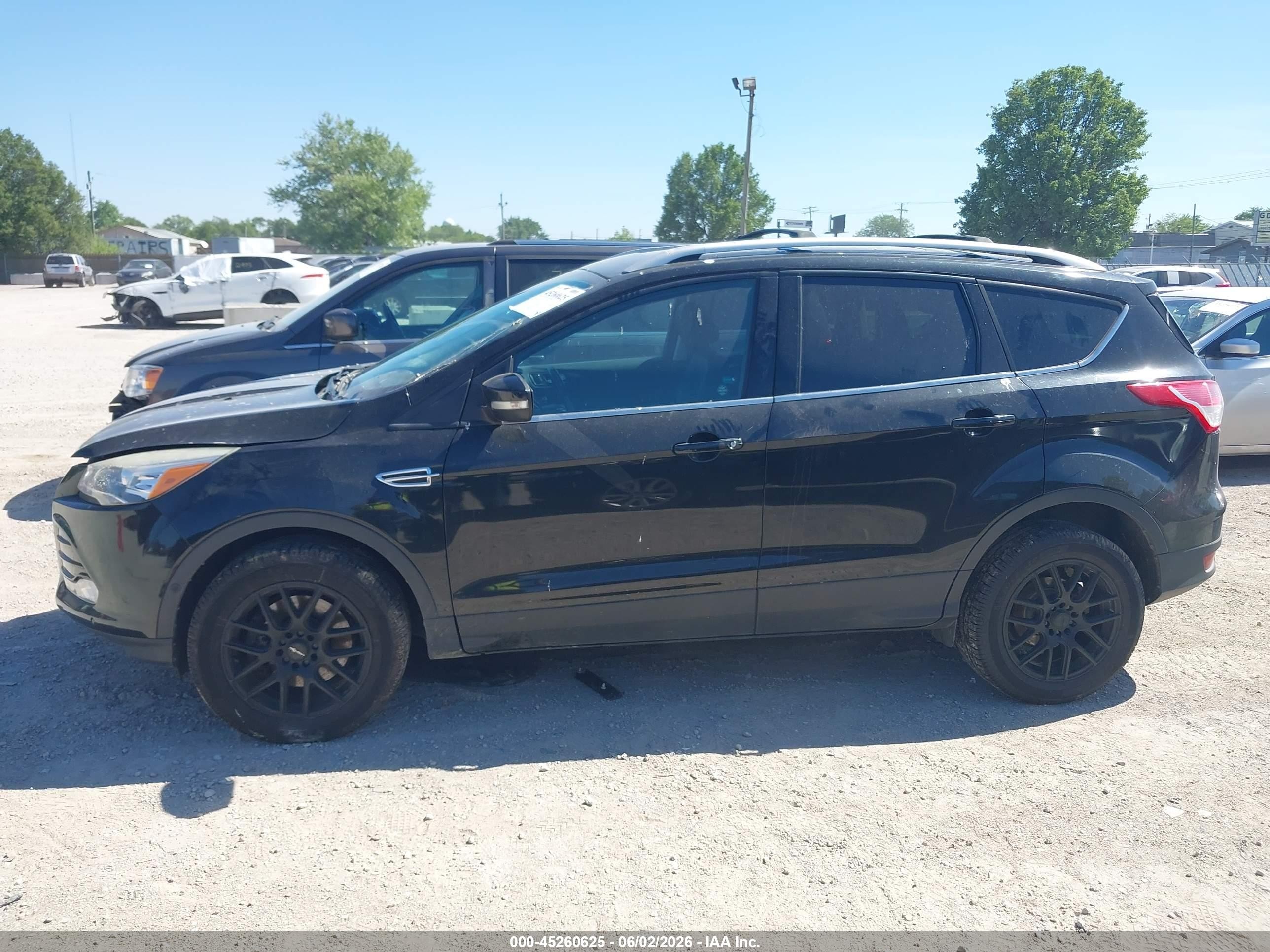 2015 Ford Escape Titanium Black vin: 1FMCU9J96FUA48621